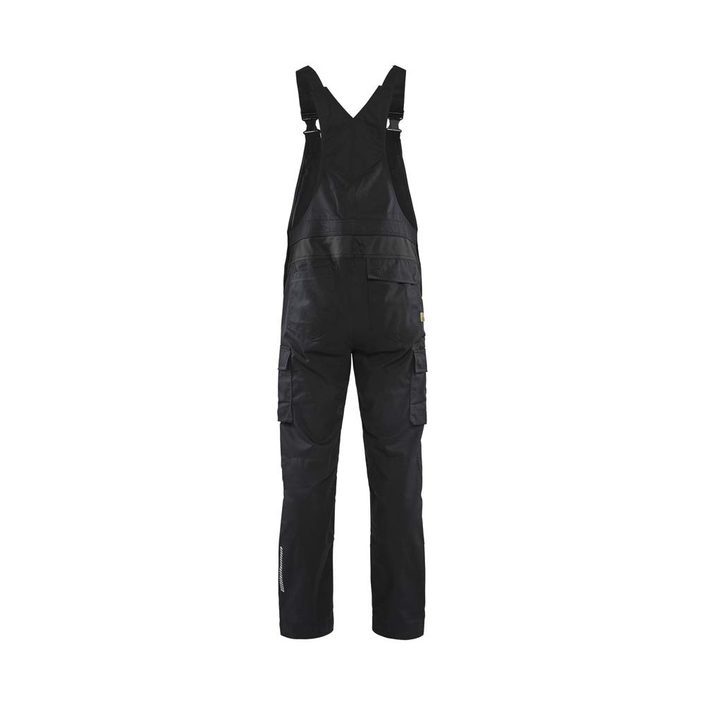 Blaklader 264418329998C62 Heavy Duty Work Overalls - Industrial Dungarees for Men, Black/Dark Grey, Size C62 - Perfect for Construction, Welding & Tough Jobs