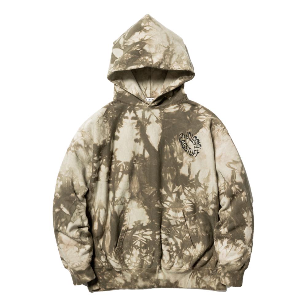 FLAGSTUFF Tie Dye Hoodie for Women & Men - Olive Green Hippie Style Pullover Sweatshirt | Cozy Casual Wear for Music Festivals, Beach Days & Street Fashion