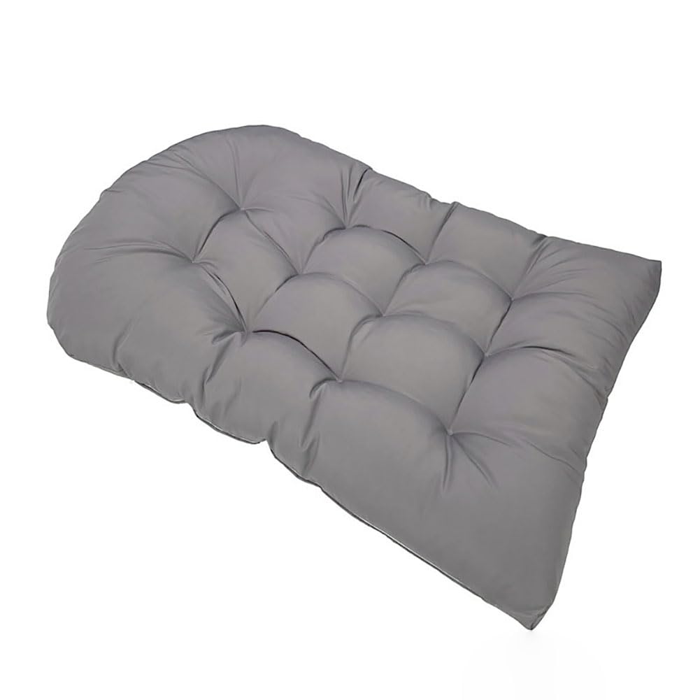 **Thick Comfortable Egg Chair Cushion Replacement for Hanging Chairs - Outdoor Dark Gray Hammock Chair Pad (Cushion Only) - Perfect for Patio, Garden, and Relaxation**