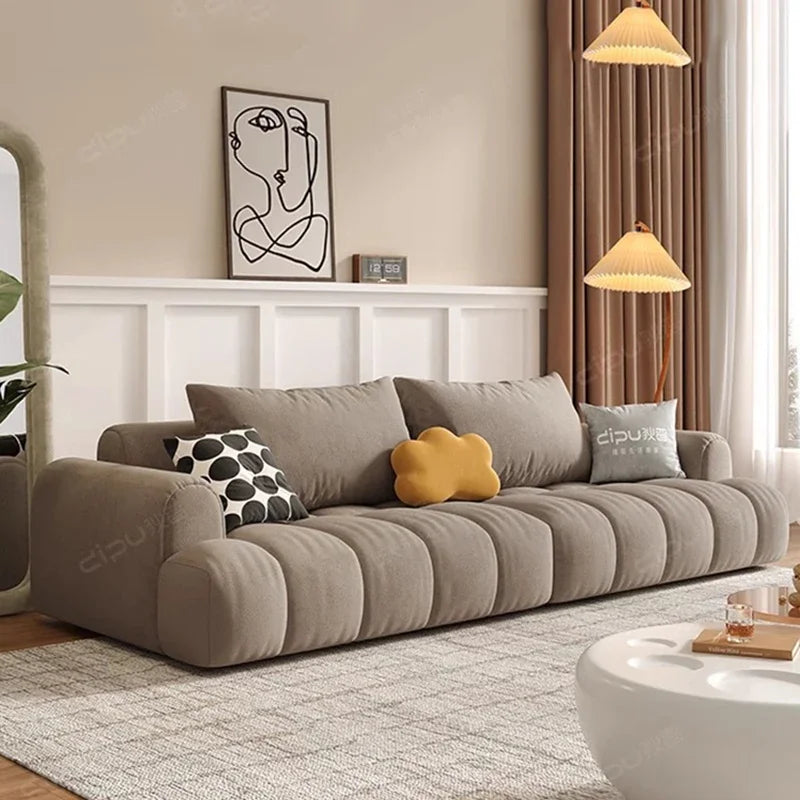Premium Filler Lounge Sofa - Ultra Soft Sectional Couch for Living Room, Modern Luxury Comfort with Elegant Design - Perfect for Home Theater, Family Gatherings & Relaxation