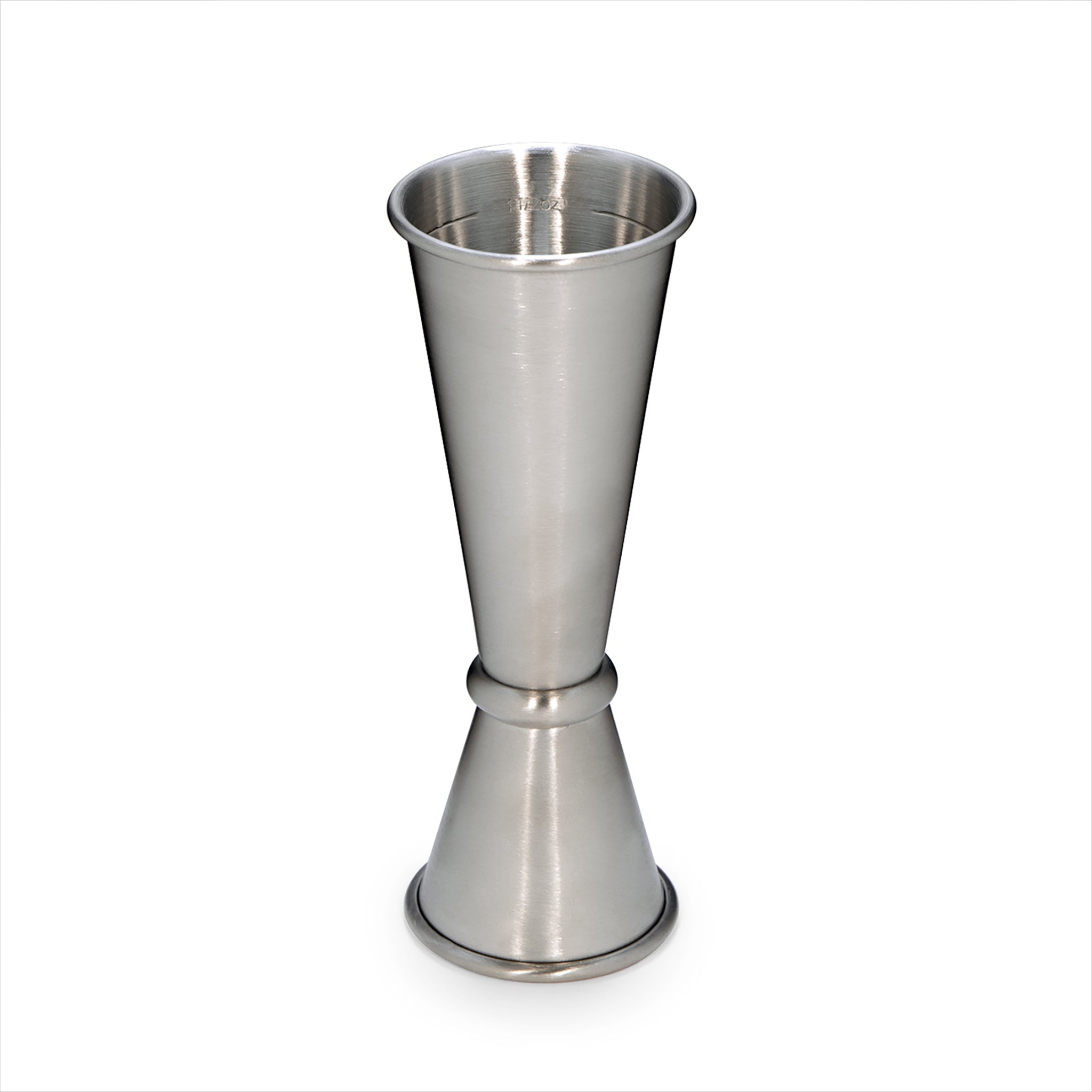 Premium Japanese Style Stainless Steel Jigger - 1oz & 2oz Dual Measuring Cup for Cocktails, Coffee & Baking - Perfect for Bartenders, Baristas & Home Mixologists