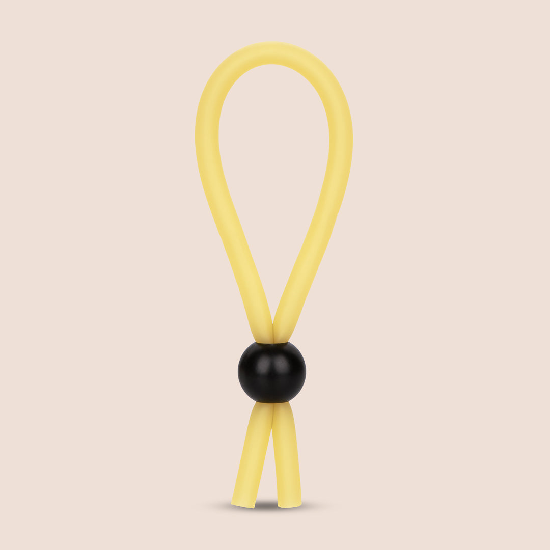 Lasso Erection Keeper - Soft Adjustable Cock Ring for Men | Enhance Performance & Prolong Intimacy | Perfect for Couples & Solo Play
