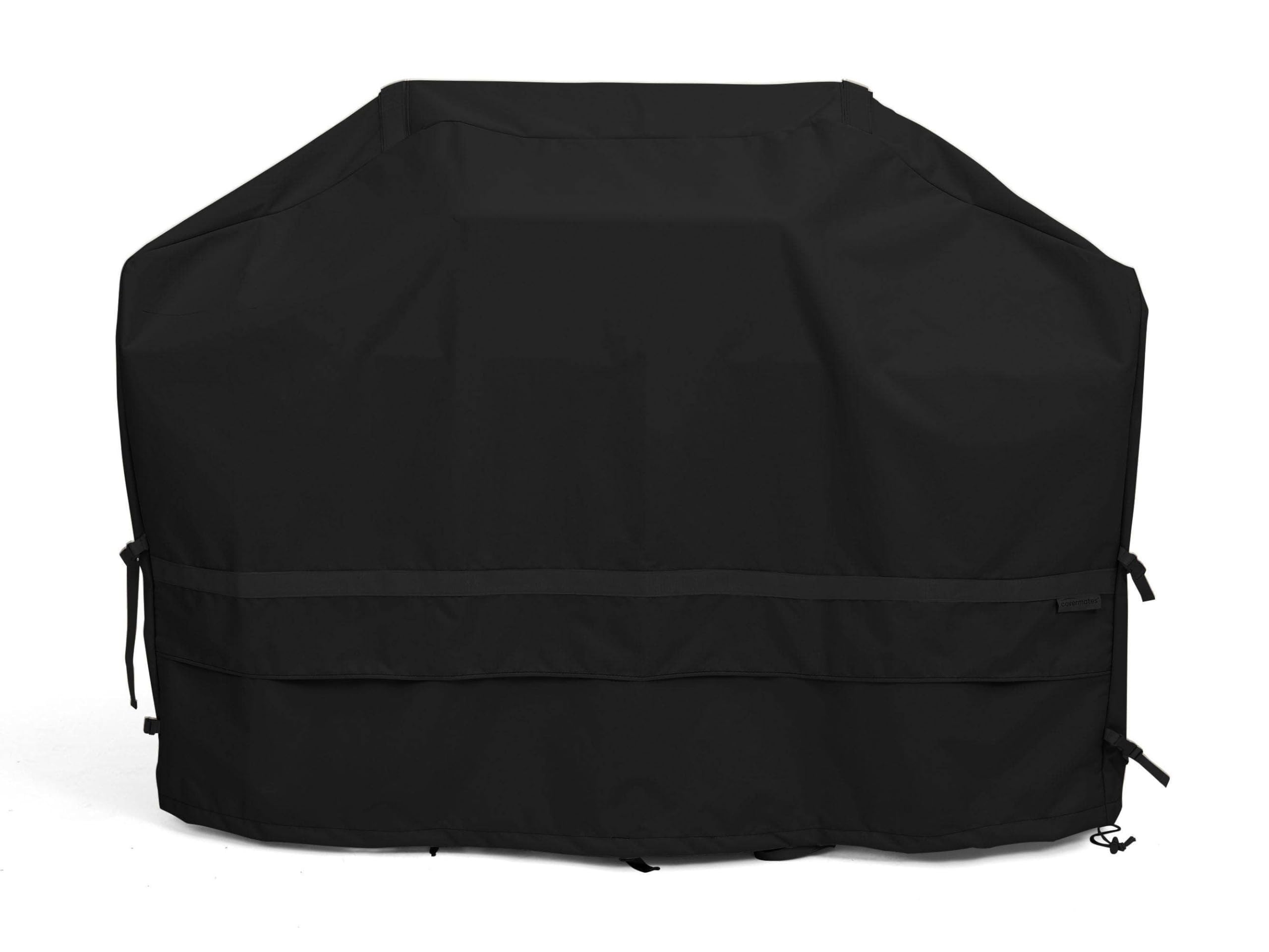**Heavy Duty 53 Inch Weather Resistant BBQ Grill Cover - 900D Polyester Outdoor Kitchen Cover for Large Grills, Black - Perfect for Patio, Backyard & Camping Protection**