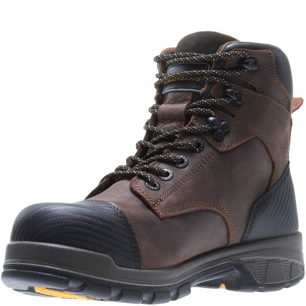 Wolverine Men's Blade LX Waterproof 6-Inch Composite Toe Metatarsal Guard Work Boots - Durable Safety Footwear for Construction & Industrial Work