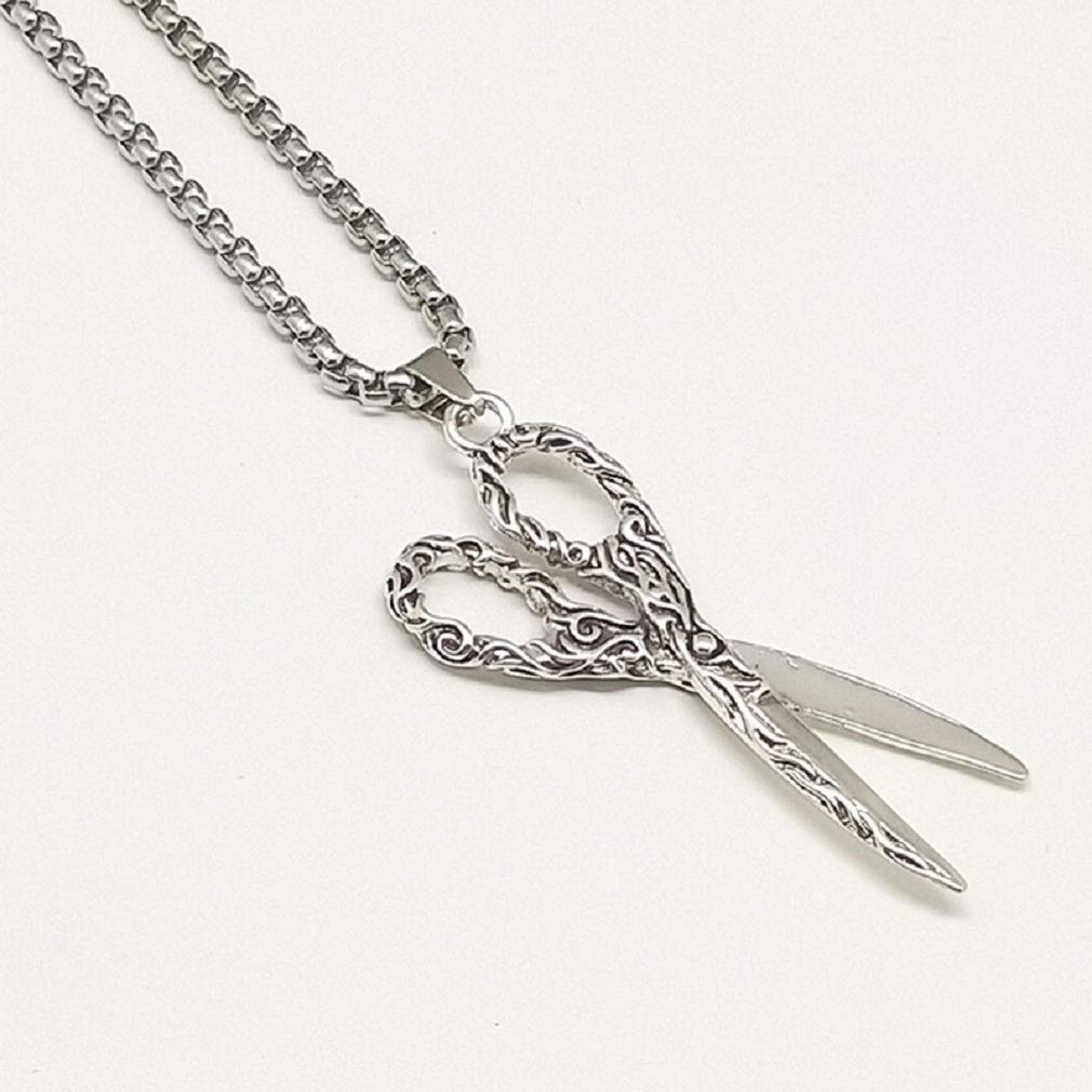 Men's Scissors Pendant Necklace - 27.6
