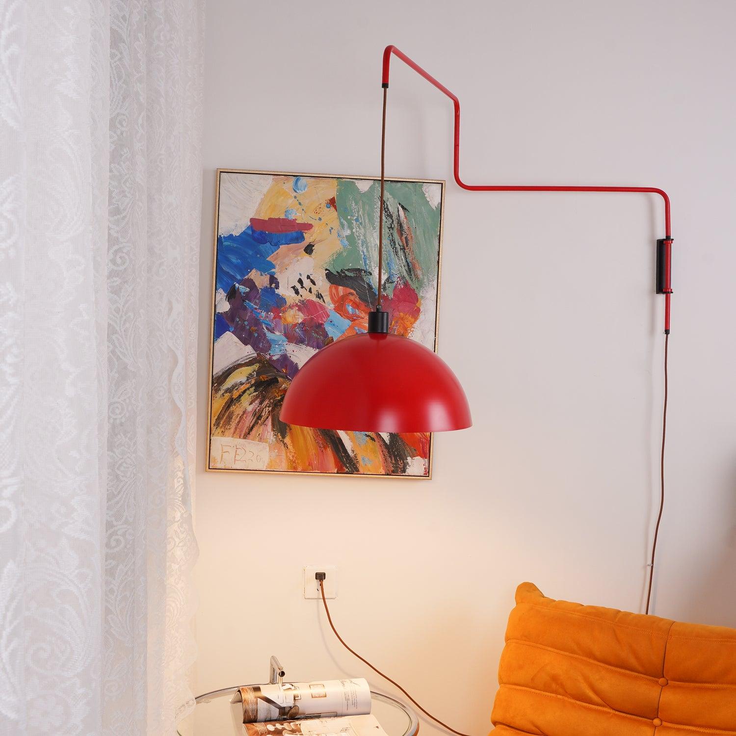 Elio Plug In Wall Lamp - Modern LED Night Light for Bedroom, Nursery, Hallway - Energy Efficient & Dimmable Ambient Lighting