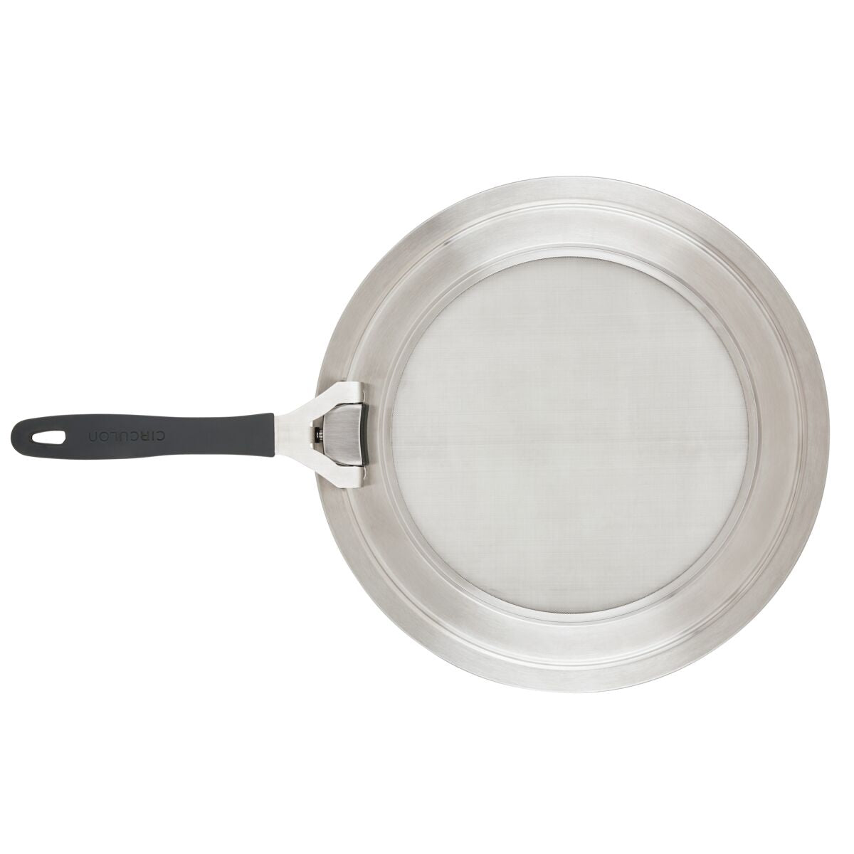 Premium Universal Stainless Steel Splatter Guard for Frying Pans - 12 Inch Oil Splash Protector for Cooking, Frying & Sauteing - Durable Kitchen Essential for Mess-Free Stovetop Cooking