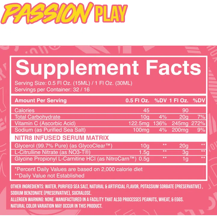 Inspired FST Nitrum Non-Stimulant Pre-Workout Powder - Boost Energy & Focus for Gym, Weightlifting & Fitness Training