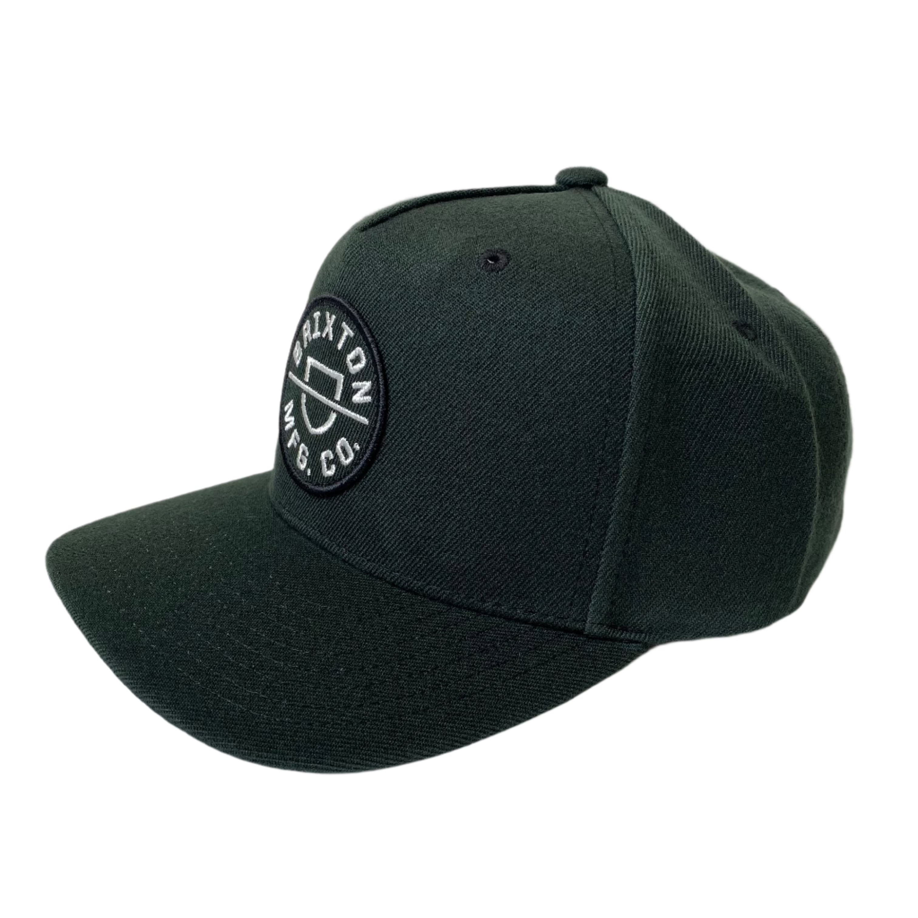 BRIXTON The Crest C MP Snapback Hat - Adjustable Unisex Baseball Cap for Men & Women - Perfect for Outdoor Sports, Casual Wear, and Street Fashion