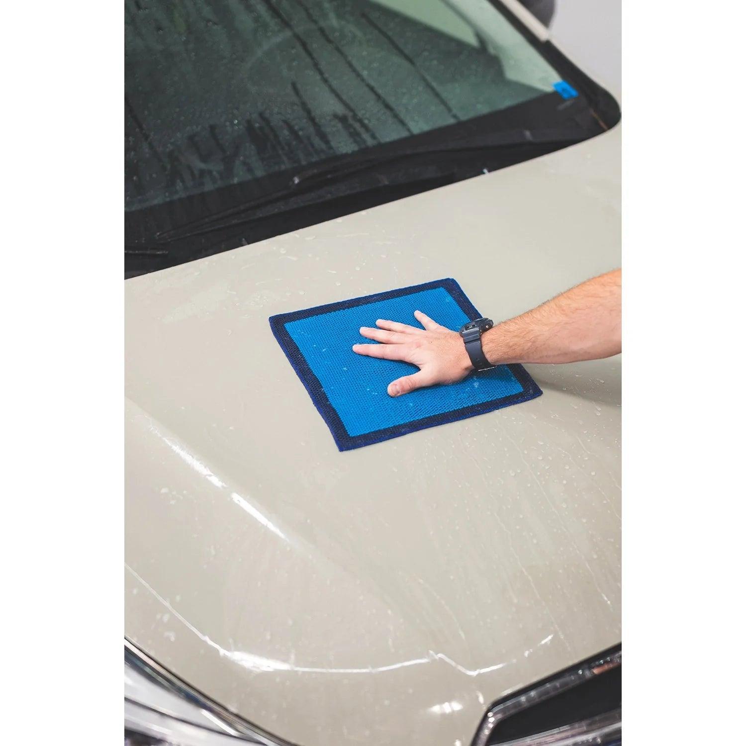 THE RAG COMPANY Premium Ultra Clay Decontamination Towel - Microfiber Detailing Cloth for Car, Motorcycle & Bike Cleaning - Absorbs Dirt, Grease & Wax Residue