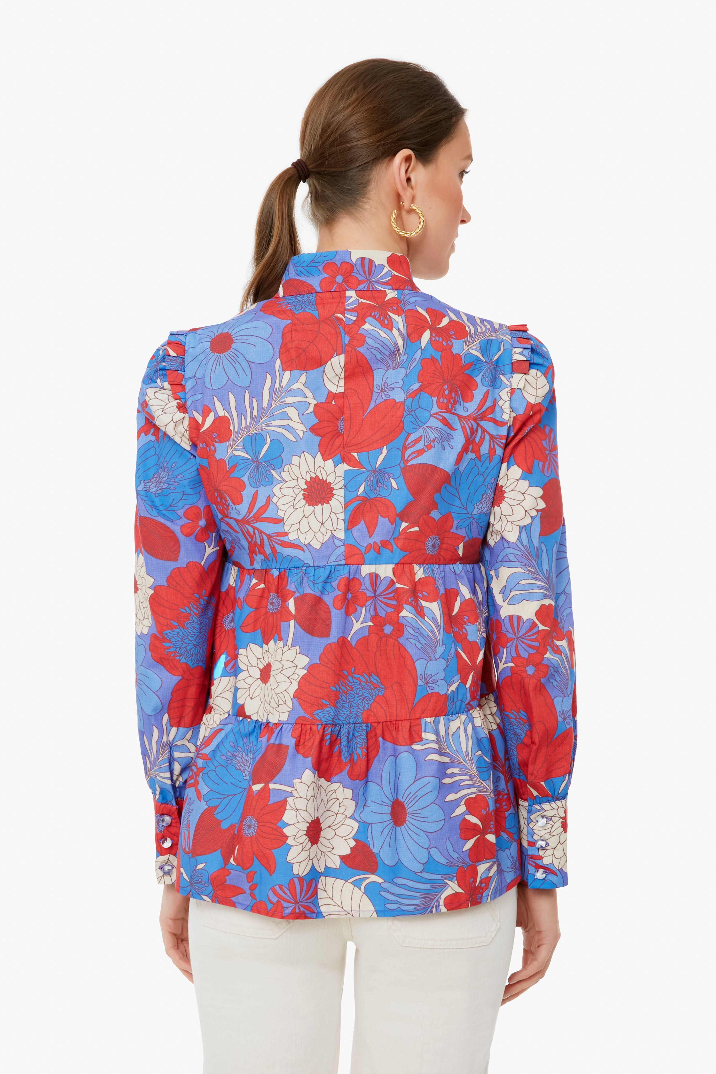 Blue Rhapsody Bristol Top - Stylish Women's Casual Blouse for Everyday Wear | Perfect for Office, Dating & Weekend Outfits
