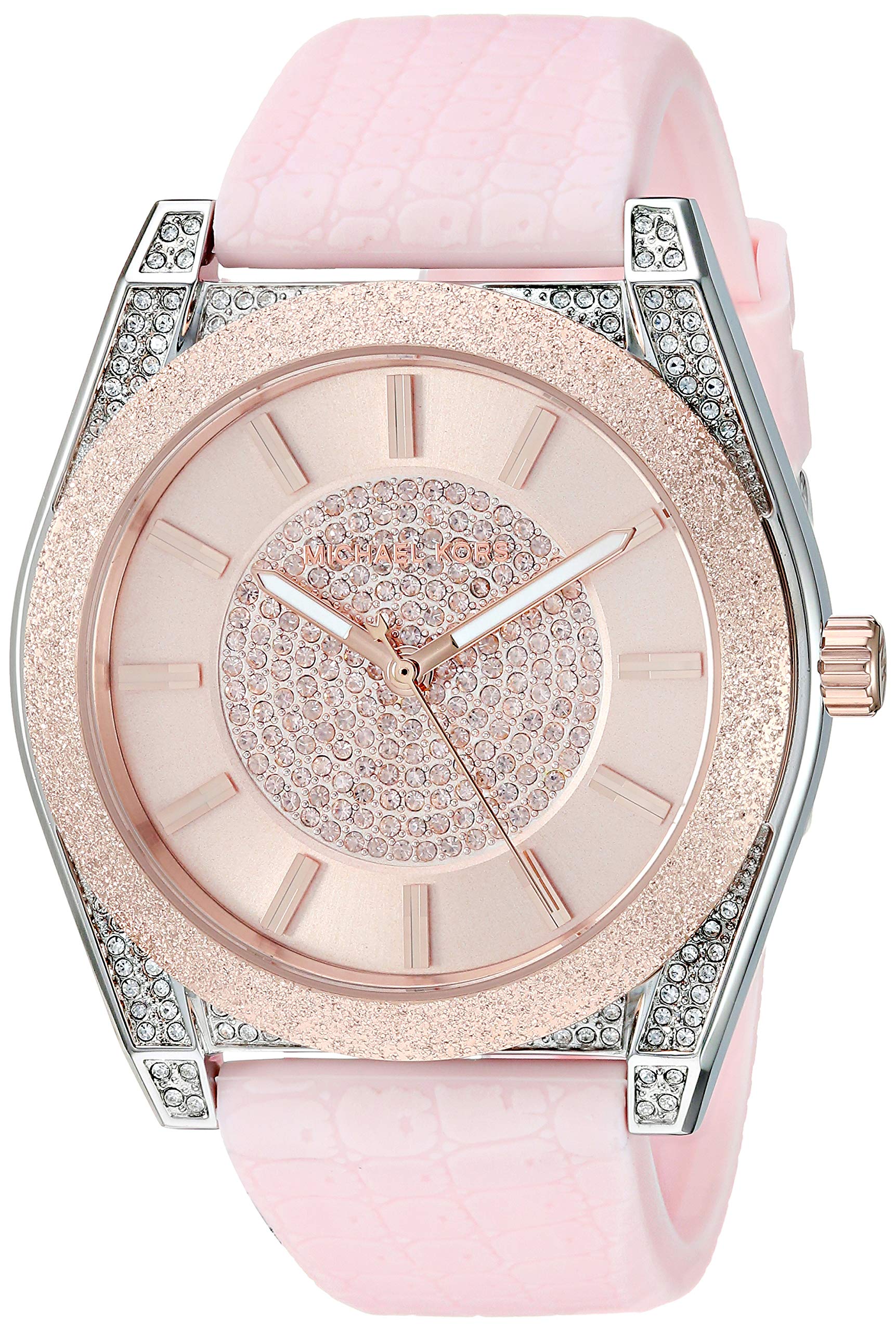 Michael Kors Channing Three-Hand Stainless Steel Watch for Women - Elegant Dress Watch for Office, Party & Everyday Wear