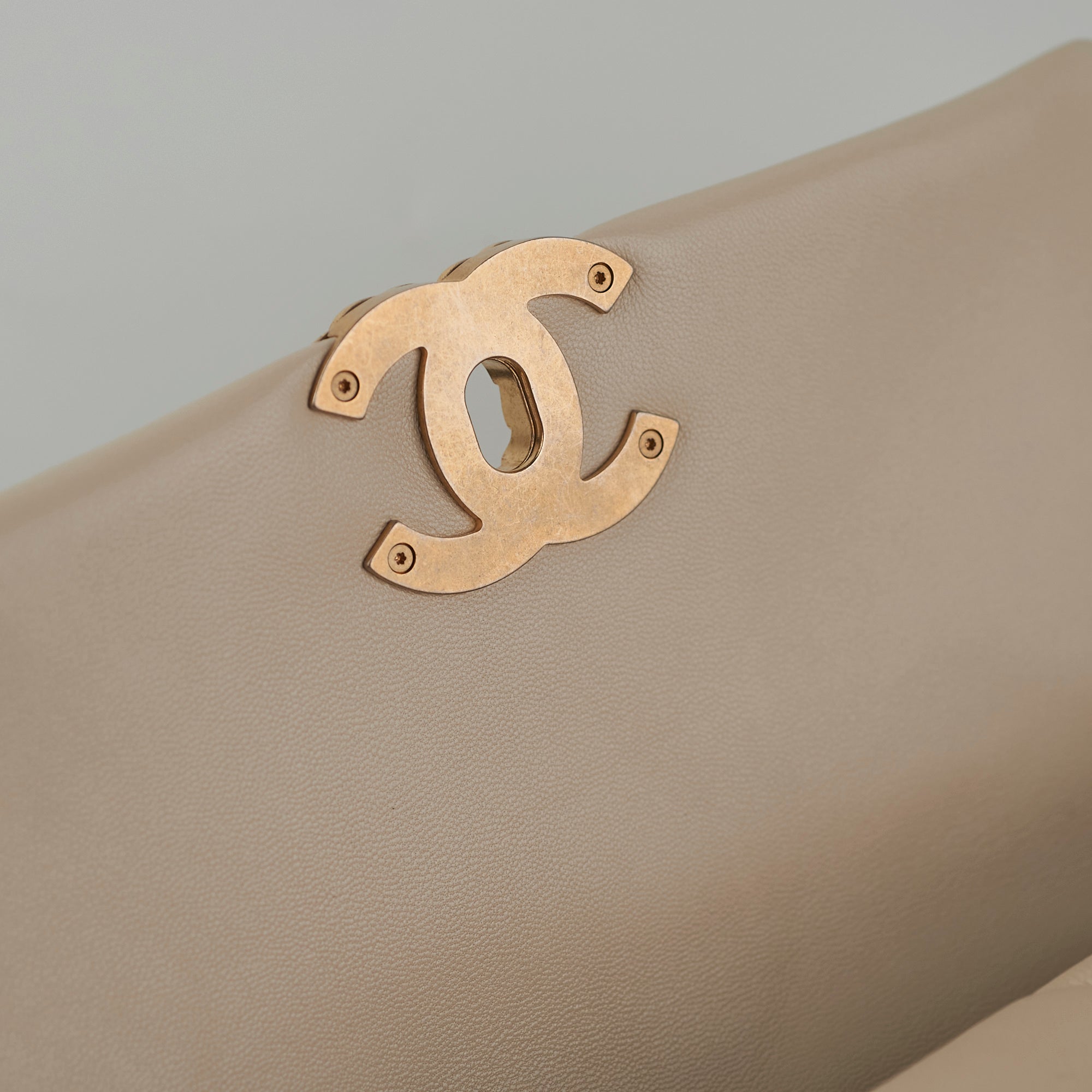 Chanel Small 19 Beige Leather Shoulder Bag - Luxury Designer Handbag for Women | Perfect for Work, Travel & Evening Events