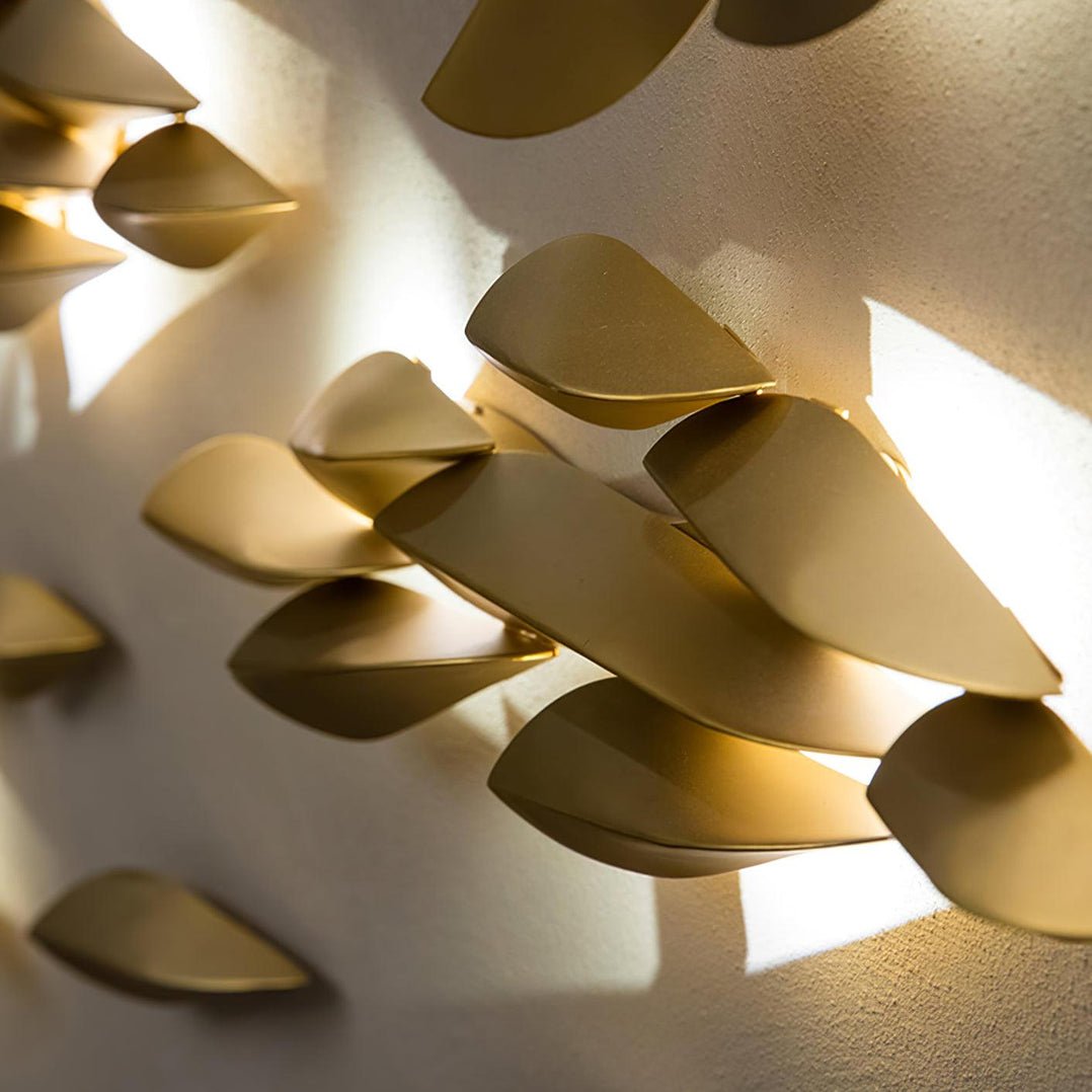 Modern Anodized Aluminum Wall Lamp - Sleek Indoor/Outdoor Sconce Lighting for Bedroom, Living Room, Patio & Hallway