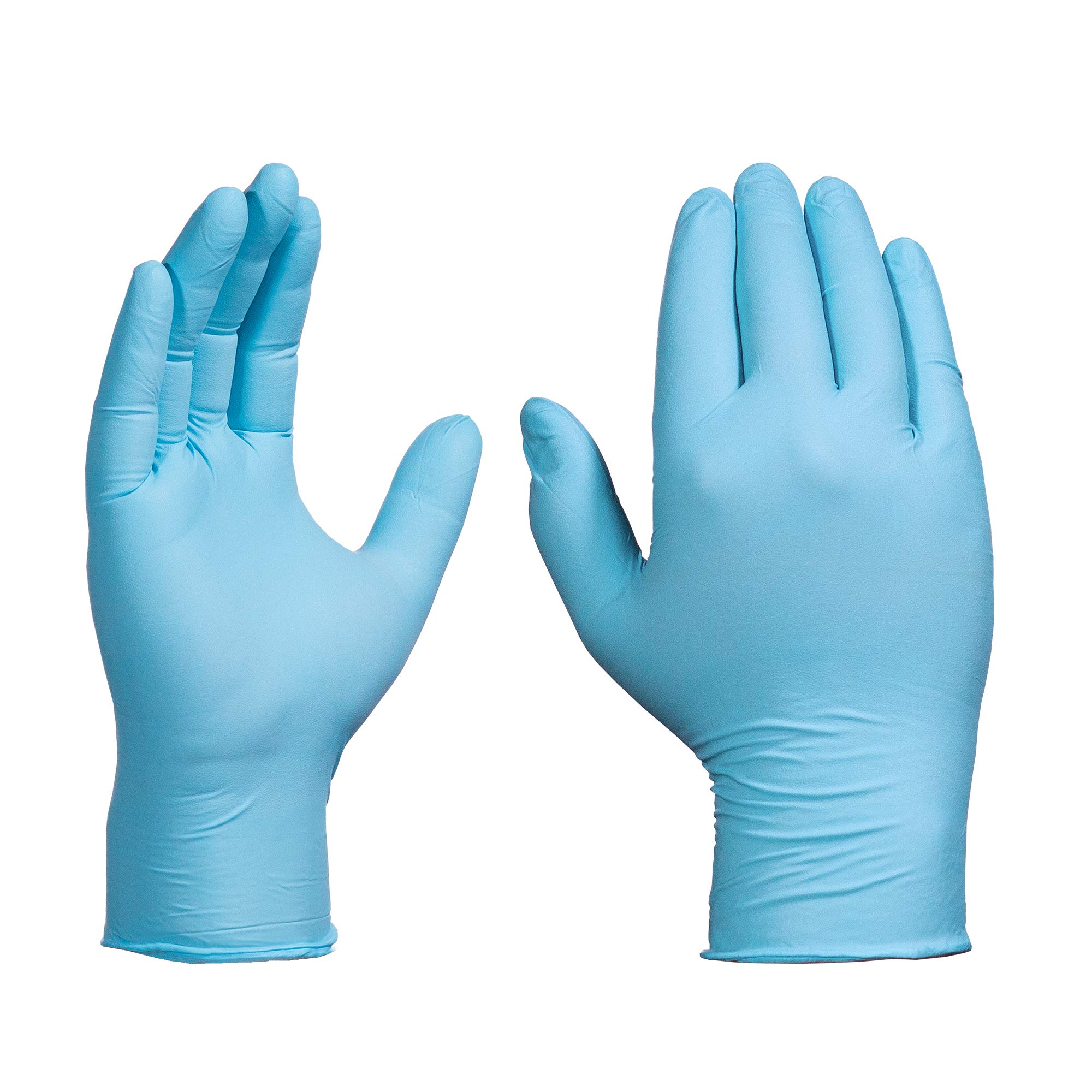 GLOVEWORKS Industrial Blue Nitrile Gloves - 5 mil Thick, Latex Free & Powder Free Disposable Gloves, XXLarge Size (INPF49100), Case of 1000 - Ideal for Medical, Food Service, Cleaning & Industrial Use