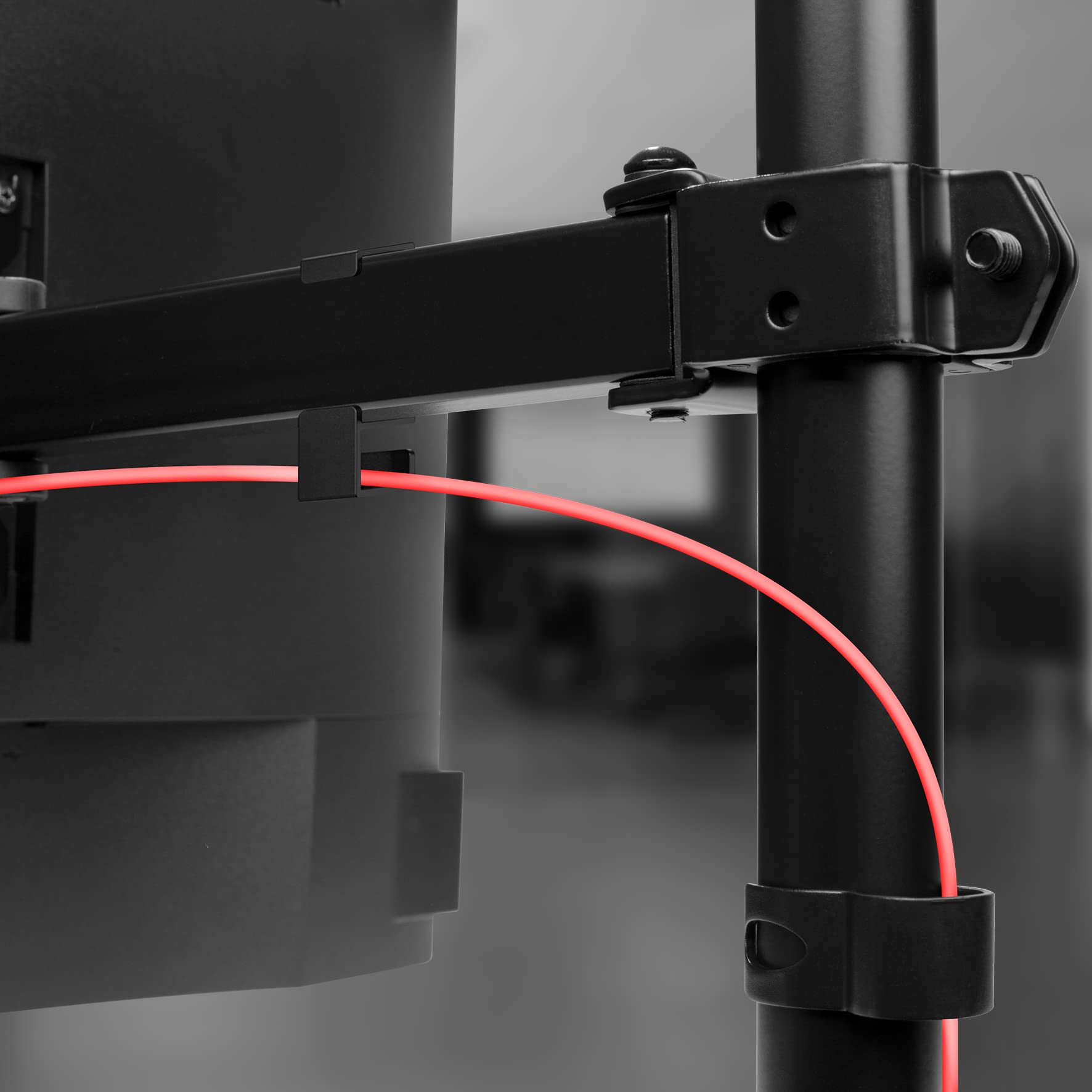 Duronic DMT154 Quad Monitor Mount for 4 Screens 13-27