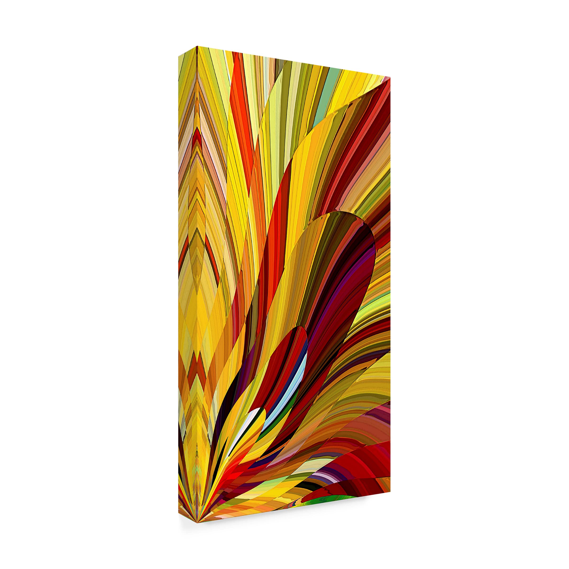 David Manlove 'Candle Flame' Canvas Wall Art Print - Modern Home Decor for Living Room, Bedroom & Office | Trademark Fine Art Collection
