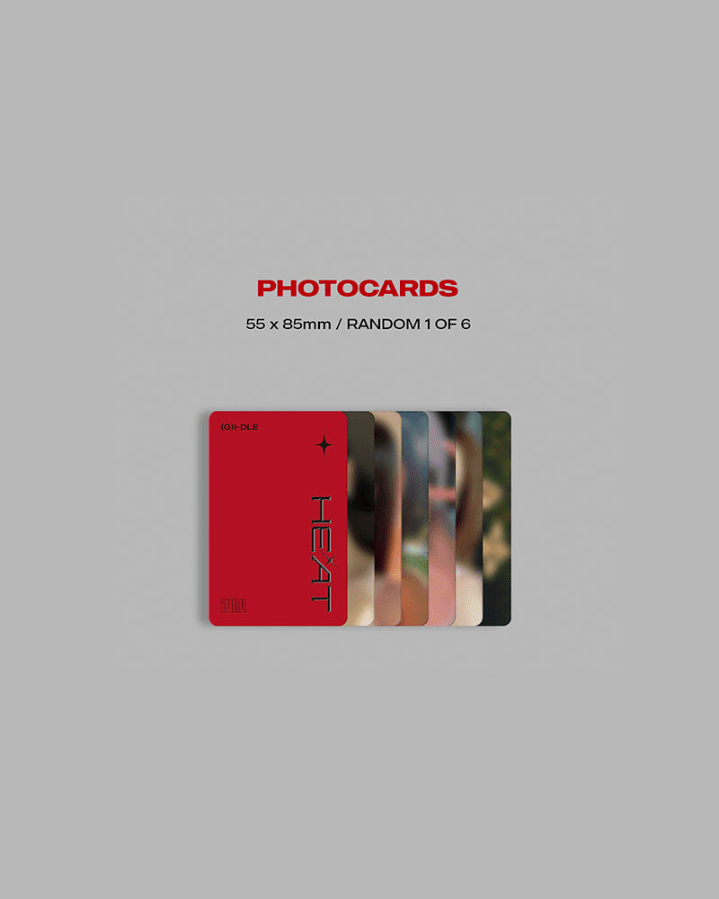 (G)I-DLE Special Album [HEAT] (Digipak Group Version) - K-Pop Music CD for Fans, Collectors & Gift Giving