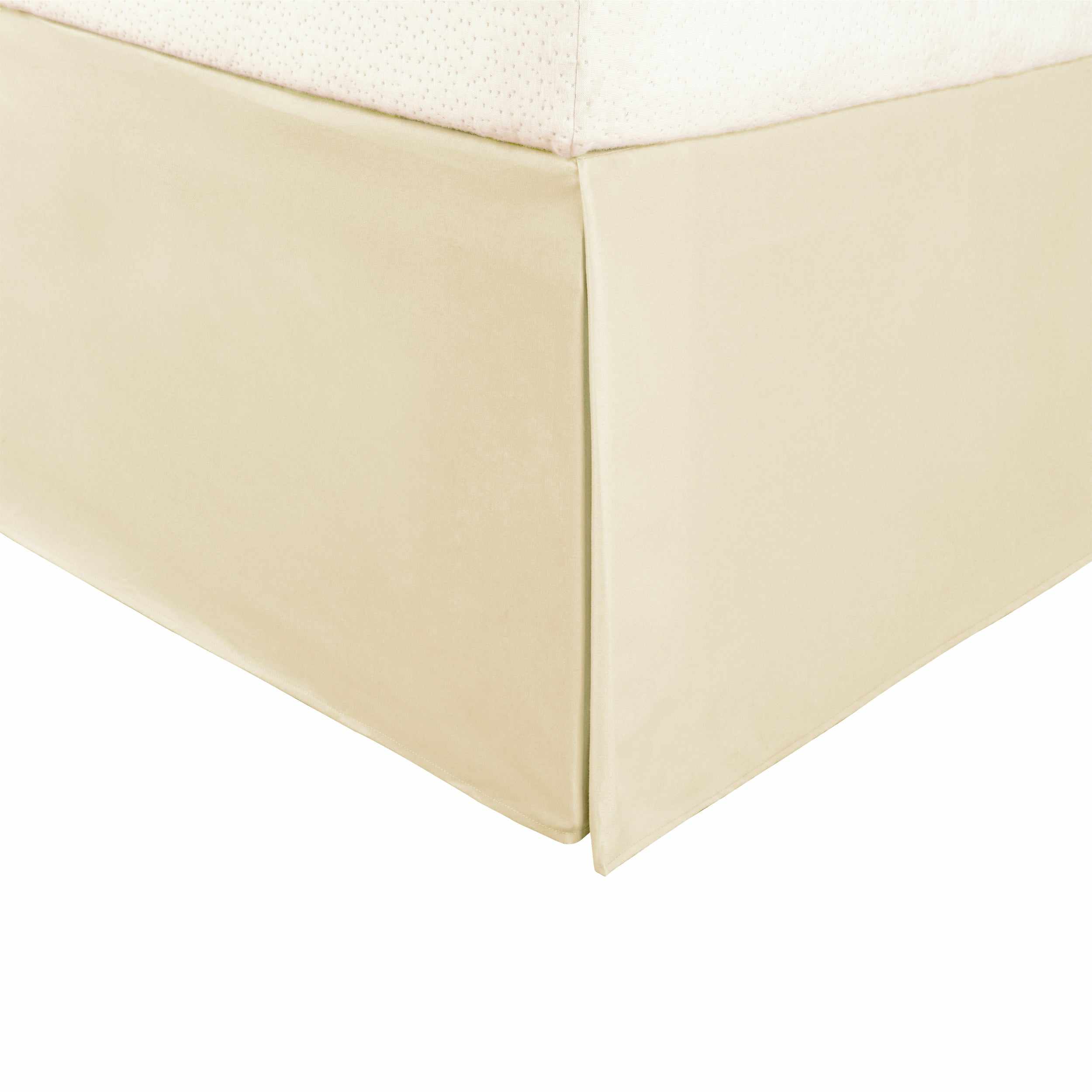 Wimberton 100% Brushed Microfiber Bed Skirt - 15 Inch Drop Length with Inverted Box Pleats | Perfect for Master Bedroom, Guest Room & Hotel Decor