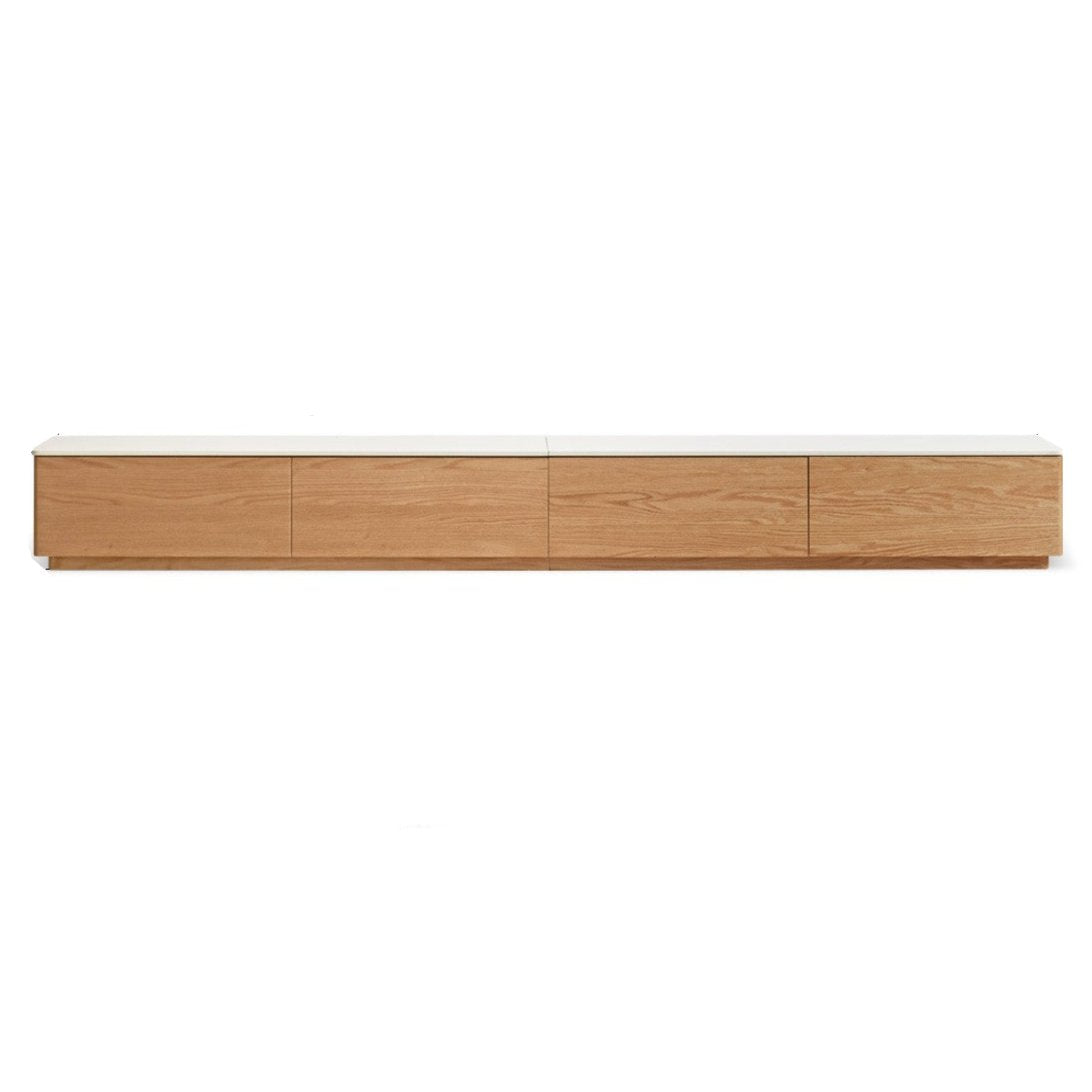 94.6x13.9x11.0 inch / 240.4x35.4x28 cm / natural wood color / TV cabinet 1.2m on the left + 1.2m on the right