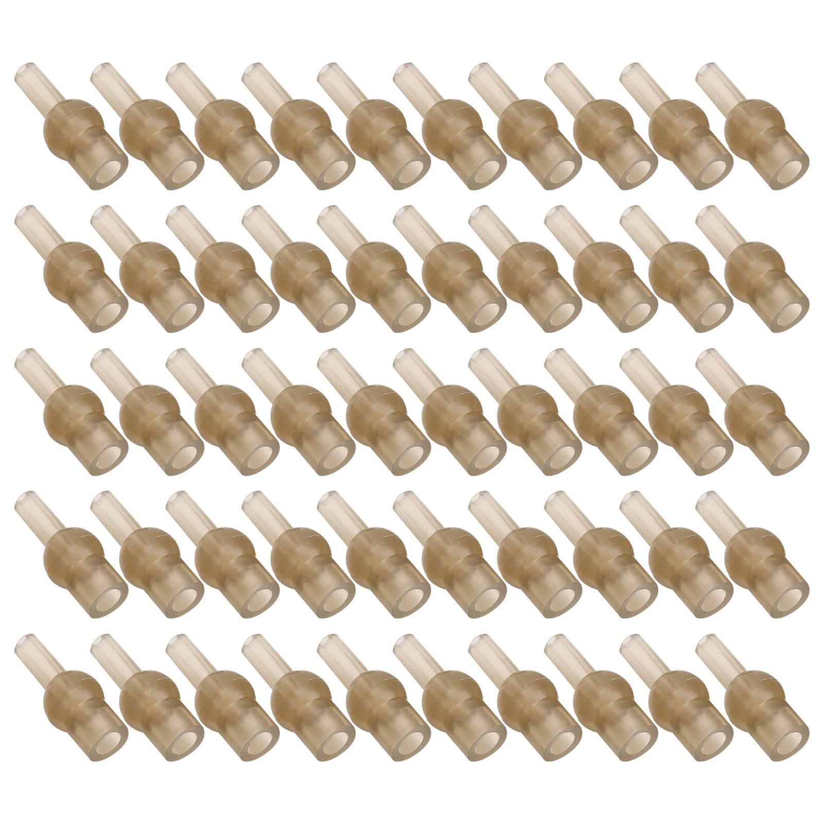 Durable Fishing Tulip Beads - Tulip-Shaped Rubber Hose Protectors for Fishing Knots | Outdoor Fishing Gear for Men (Ideal for Saltwater & Freshwater Fishing)