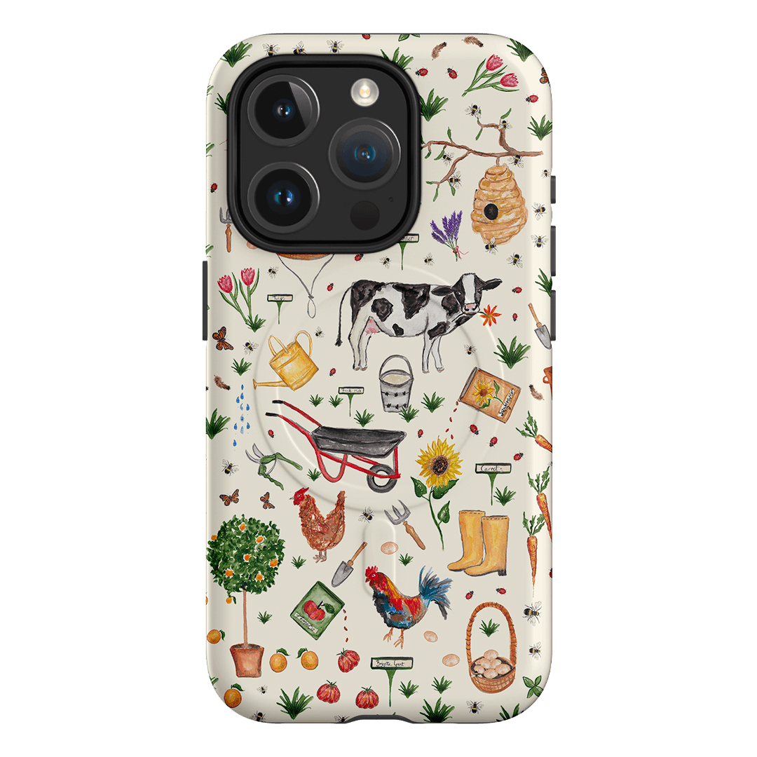 Farm Stay Aesthetic Phone Case - Cute Countryside Design for iPhone & Samsung - Perfect for Rural Travel & Outdoor Adventures