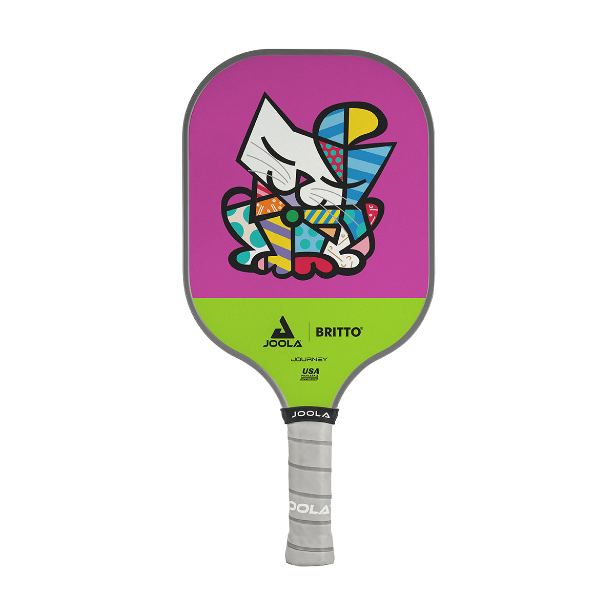 JOOLA BRITTO Pickleball Paddle - Premium Carbon Fiber Surface with Cushion Grip - USA Pickleball Approved - Perfect for Indoor & Outdoor Games, Tournaments & Recreational Play