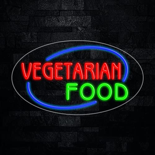 Vegetarian Food LED Neon Sign - 28
