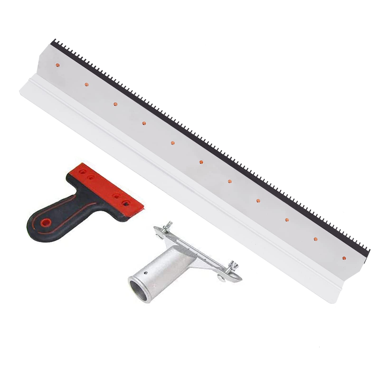 MXBAOHENG Self-Leveling Cement Tool Kit - Stainless Steel Spike Roller, Spiked Shoes & Scraper for Perfect Concrete Floors | DIY Floor Leveling & Construction Tools for Home Renovation Projects