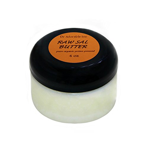 Organic Raw Sal Butter (Shorea Robusta) 100% Pure - 4oz | Natural Skin & Hair Care | Perfect for DIY Beauty, Ayurvedic Remedies & Massage Therapy