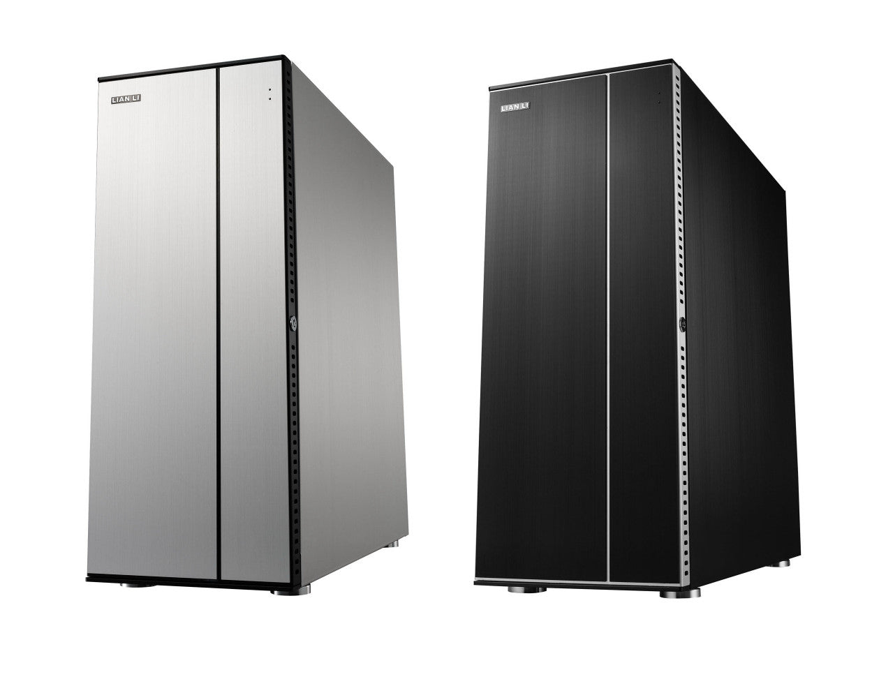 Lian Li PC-A10 Mid Tower Computer Case - Classic Series (Black/Silver) for Gaming & Workstation Builds - High Airflow & Cable Management