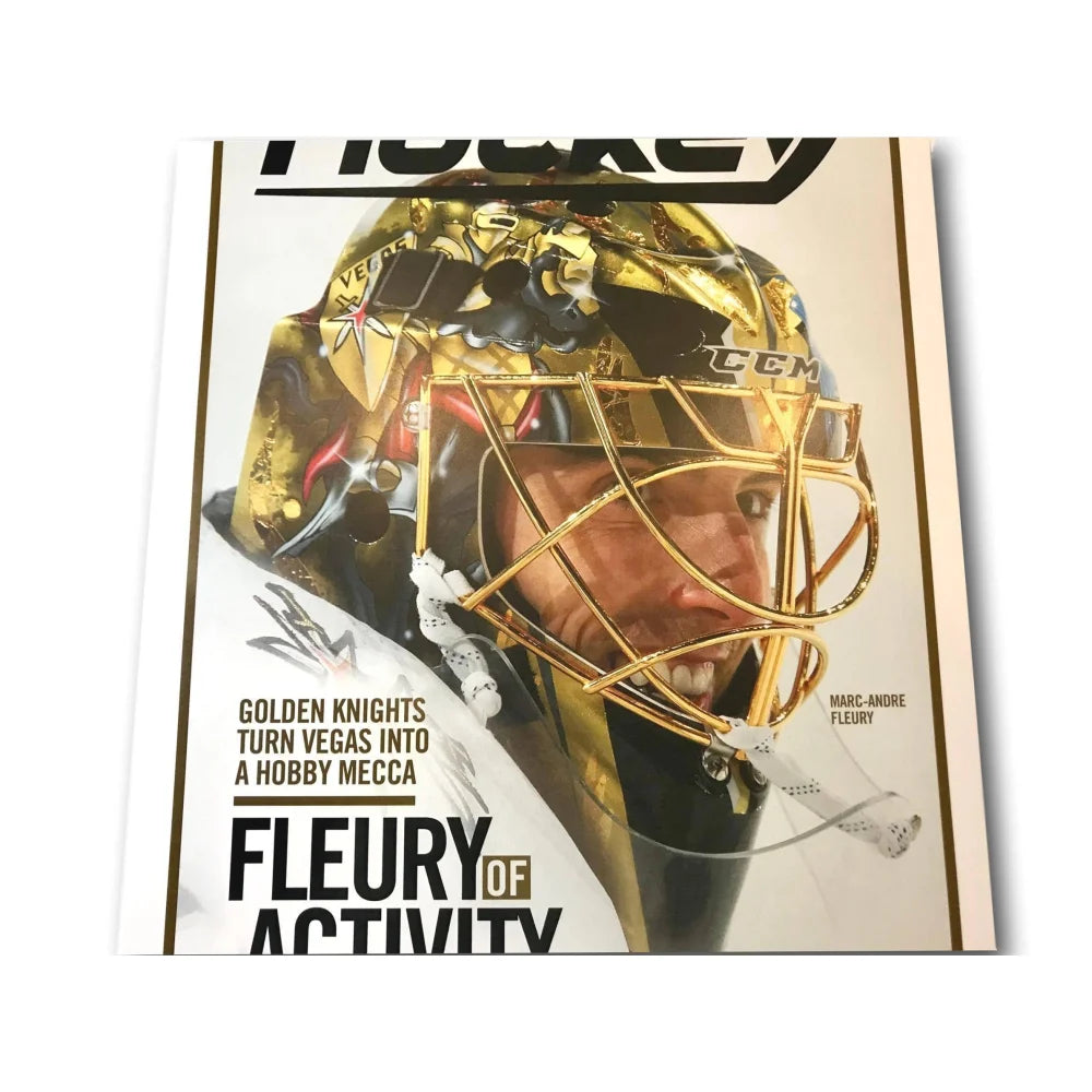 Marc Andre Fleury Vegas Golden Knights Beckett 11x17 Limited Edition Poster #D/500 VGK - Perfect for Hockey Fans, Man Cave Decor & Sports Memorabilia Collectors