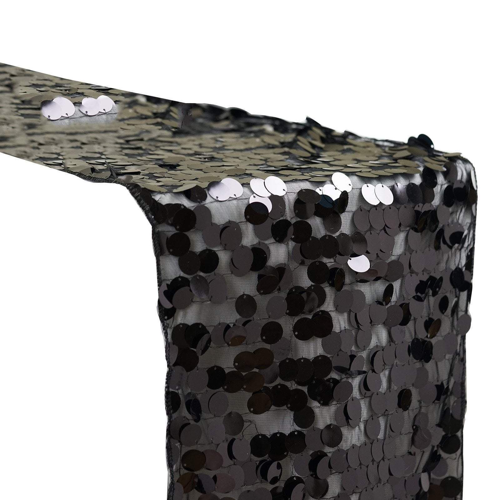 Large Payette Sequin Table Runner - Elegant Glittering Dining Table Decor for Weddings, Parties & Holiday Celebrations