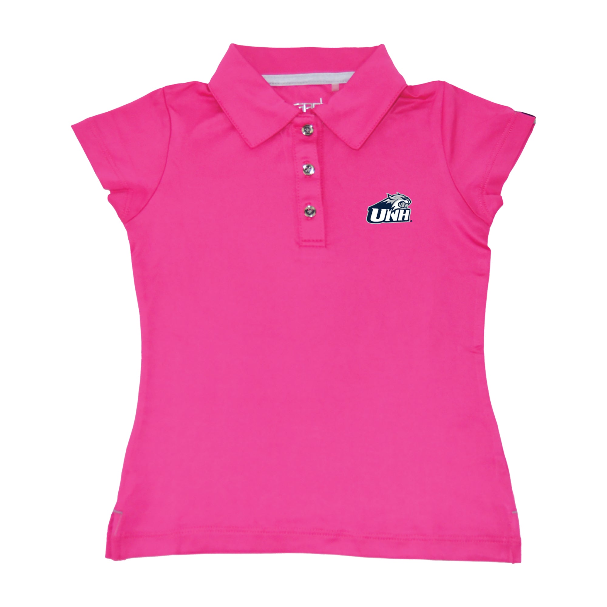 New Hampshire Wildcats Toddler Girls' Polo Shirt - Cute Cotton Top for Baby Girls - Perfect for School, Playdates & Family Outings