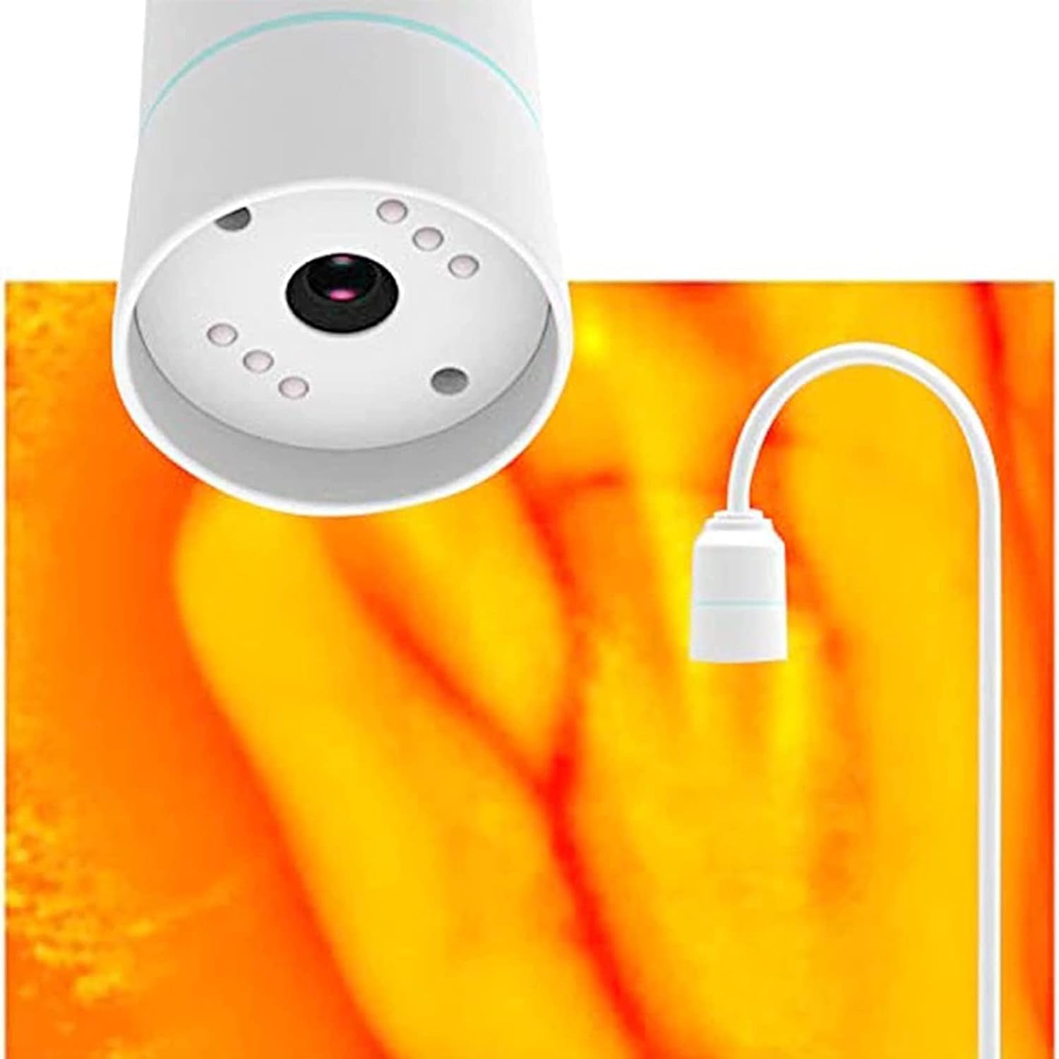 Portable Vein Finder Viewer - Blood Vessel Detector with LED Illumination for Easy Subcutaneous Vein Location | Medical Device for Nurses, Elderly & Children Care | Perfect for IV Insertion, Blood Draw & Phlebotomy Procedures