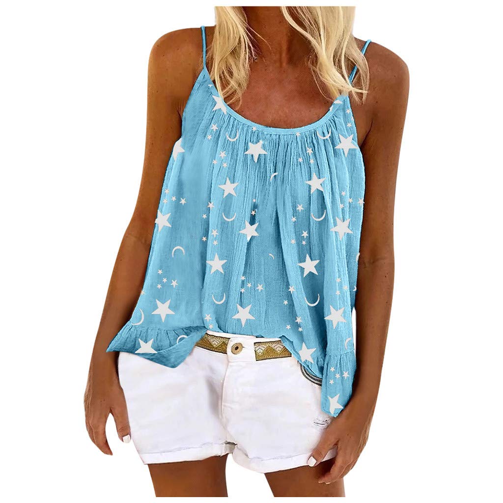 Women's Plus Size Swing Vest - Sleeveless Cami Top with Strappy Flared Design | Black Layering Piece for Casual Outfits, Summer Wear & Boho Style