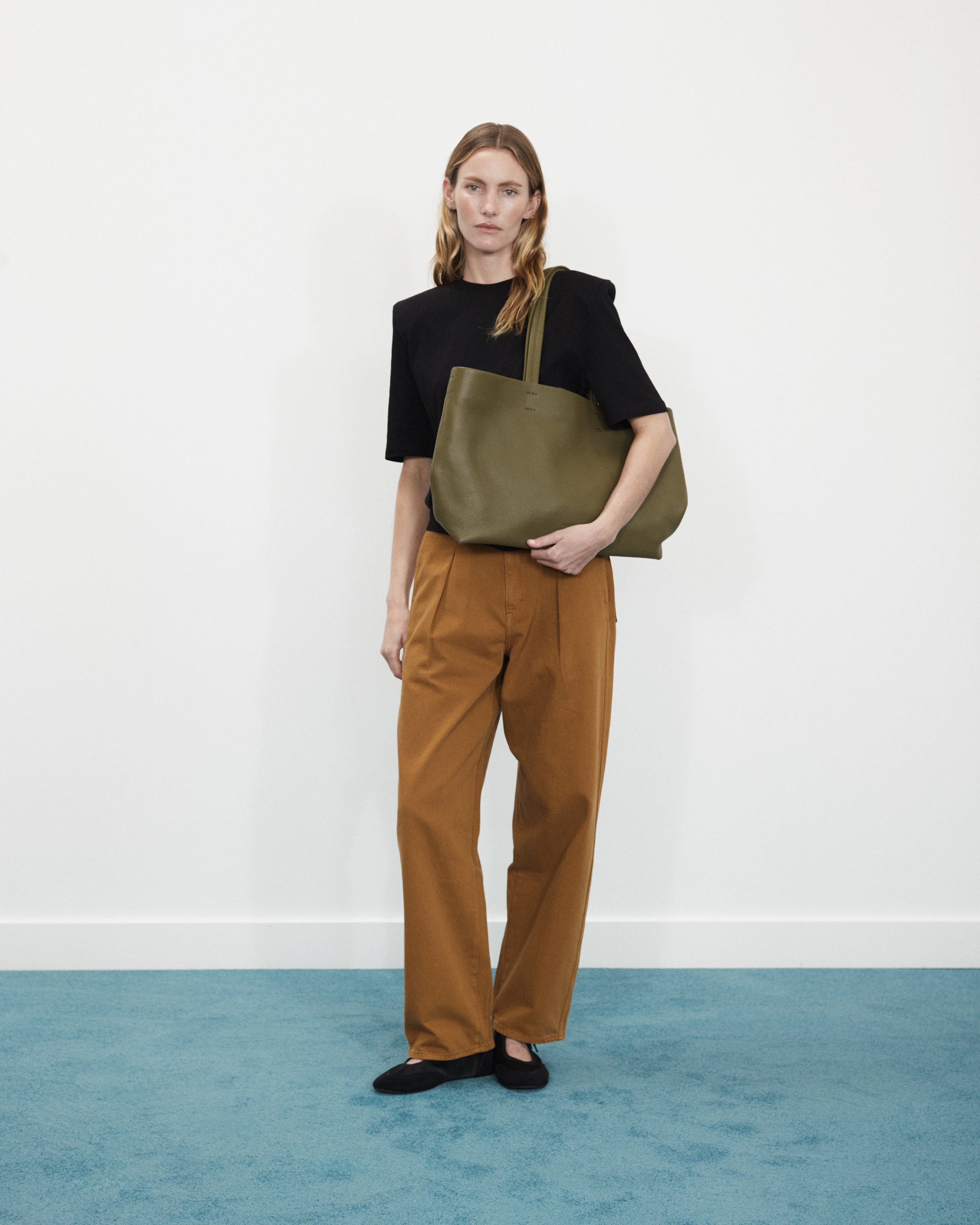 Stylish Teddy Tote Bag in Olive Green - Perfect for Work, Travel & Everyday Use | Trendy Women's Shoulder Bag