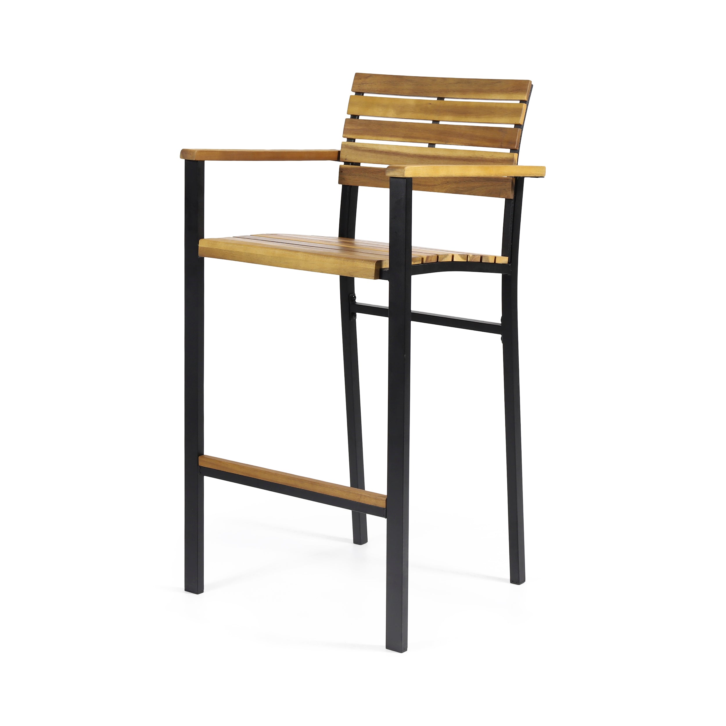 Premium BRAMPTON BARSTOOL - Adjustable Height Kitchen & Bar Stool with Padded Seat - Perfect for Home, Restaurant, and Cafe Use