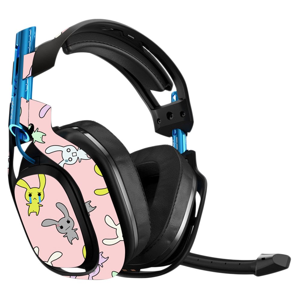 Astro A50 3rd Generation Gaming Headset Skin - Bunny Bunches Vinyl Decal Wrap Cover | Protective, Durable & Customizable Design | Easy to Apply & Remove | Made in USA | Perfect for Gaming, Streaming & Personalizing Your Headset