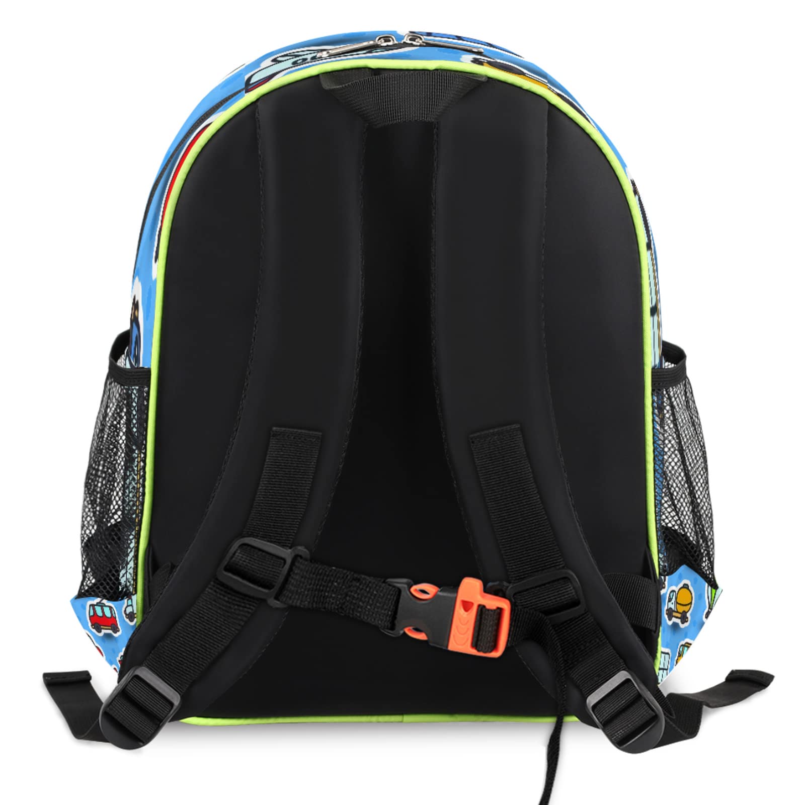 **Rocket Boat Bus Toddler Backpack for Boys & Girls - 14.2 Inch Waterproof Preschool Backpack with Chest Strap - Lightweight Mini Bookbag for Kindergarten, School & Travel - Perfect for Back to School & Daily Adventures**    *(Use Case: Ideal for daycare, preschool, kindergarten, family trips, outdoor activities, and everyday use as a stylish and functional kids' backpack.)*