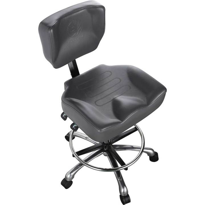ComfortSoul Ergonomic Clinician Chair - Adjustable Healthcare Professional Stool for Doctors, Dentists & Nurses - Perfect for Medical Offices, Exam Rooms & Laboratories