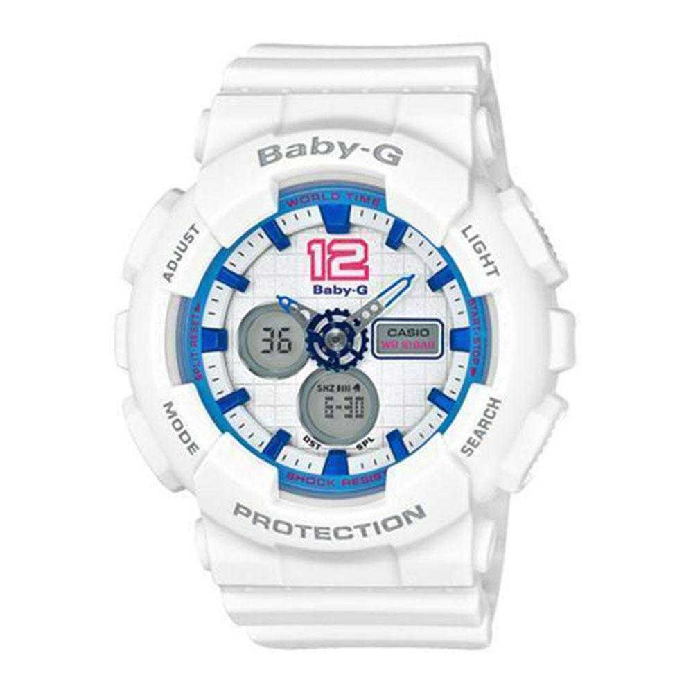 CASIO BABY-G BA-120-7BDR Digital Sport Watch for Women - Water Resistant, Shockproof, LED Light - Perfect for Running, Swimming & Outdoor Activities