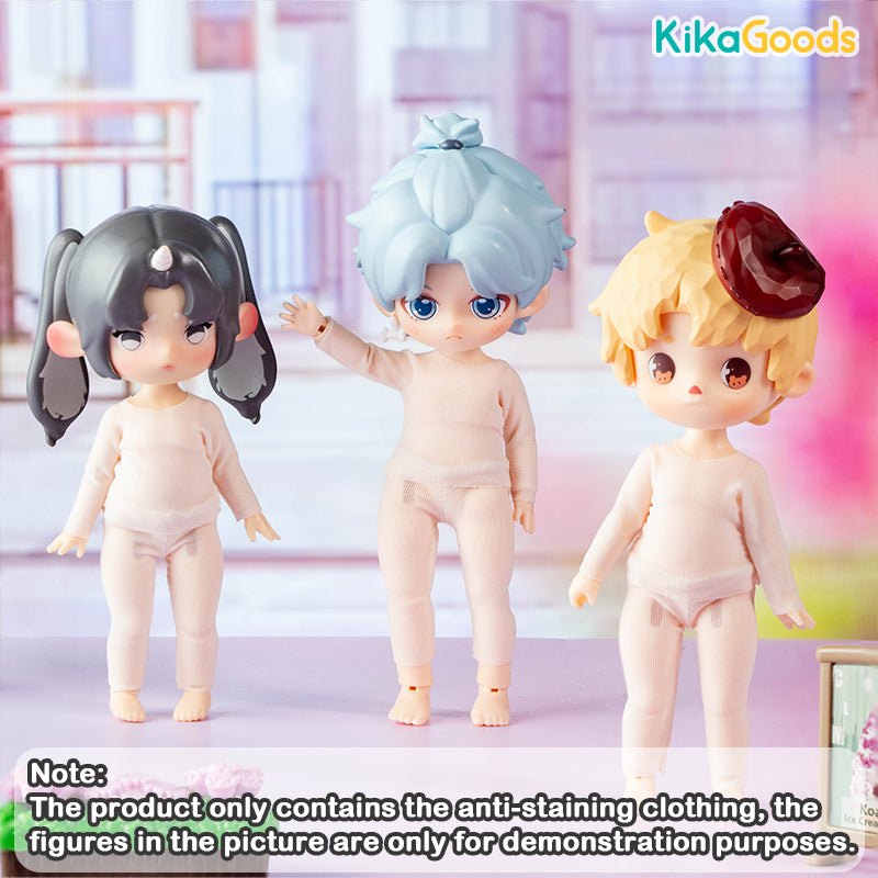 1/12 Scale BJD Doll Anti-Stain Outfit - Perfect for Collectors, Photoshoots & Display Scenes