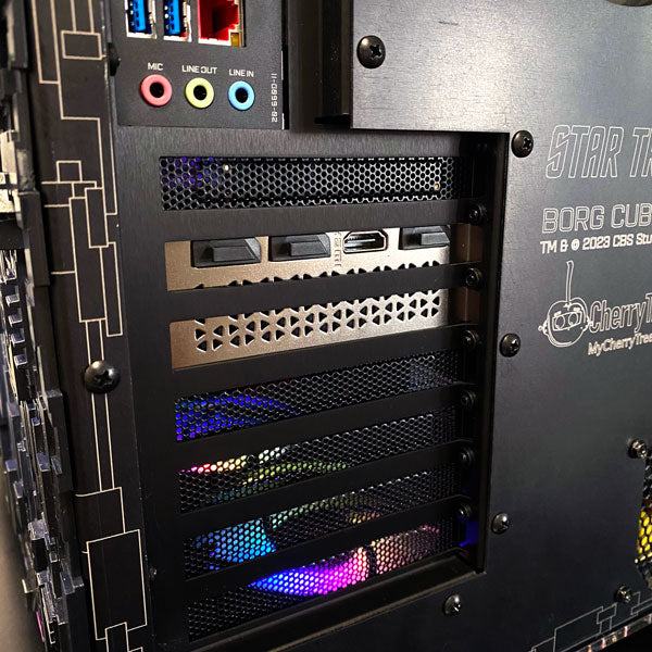 Star Trek Borg Cube ATX Gaming PC - AMD Ryzen 5 7600X Prebuilt Desktop Computer | Themed Galaxy Edition for Sci-Fi Fans & Gamers | Perfect for Streaming, VR & 4K Gaming