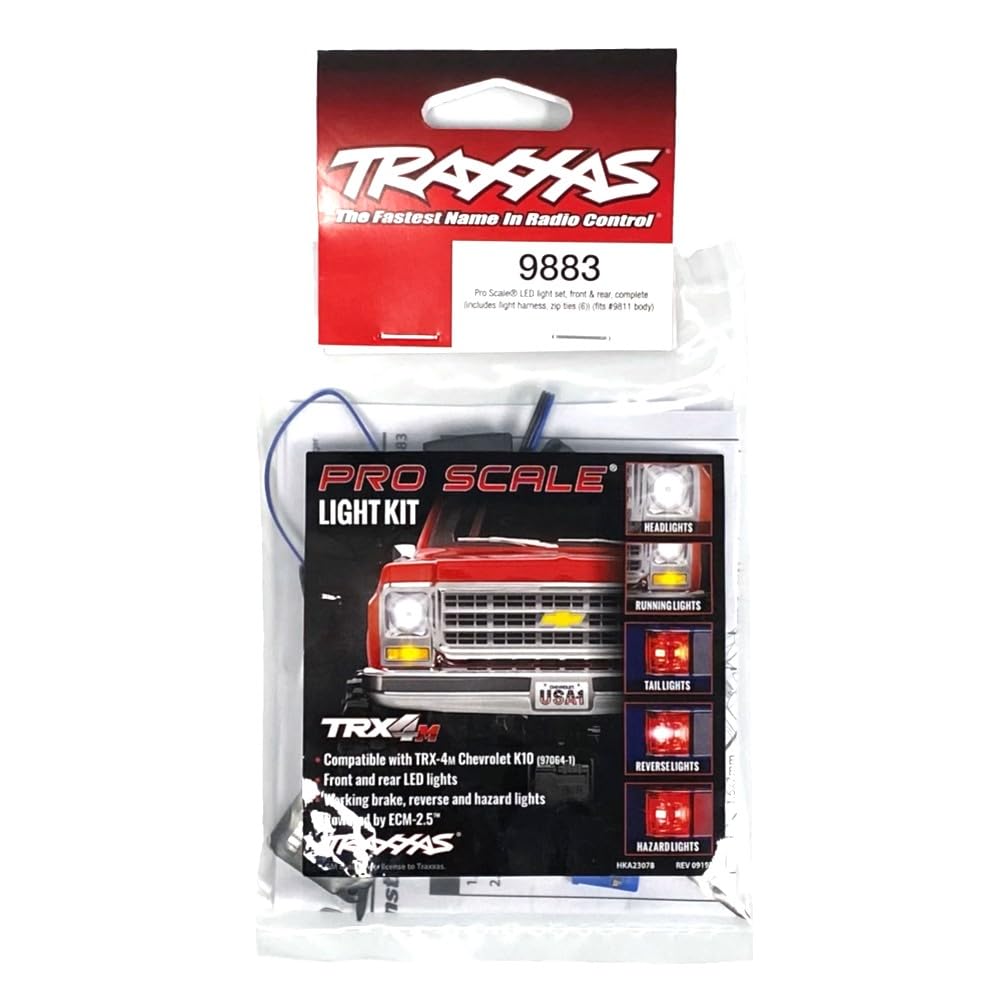 Traxxas LED Light Kit Complete Set - Compatible with 9811 Body for RC Cars | Off-Road Racing & Night Driving Accessories