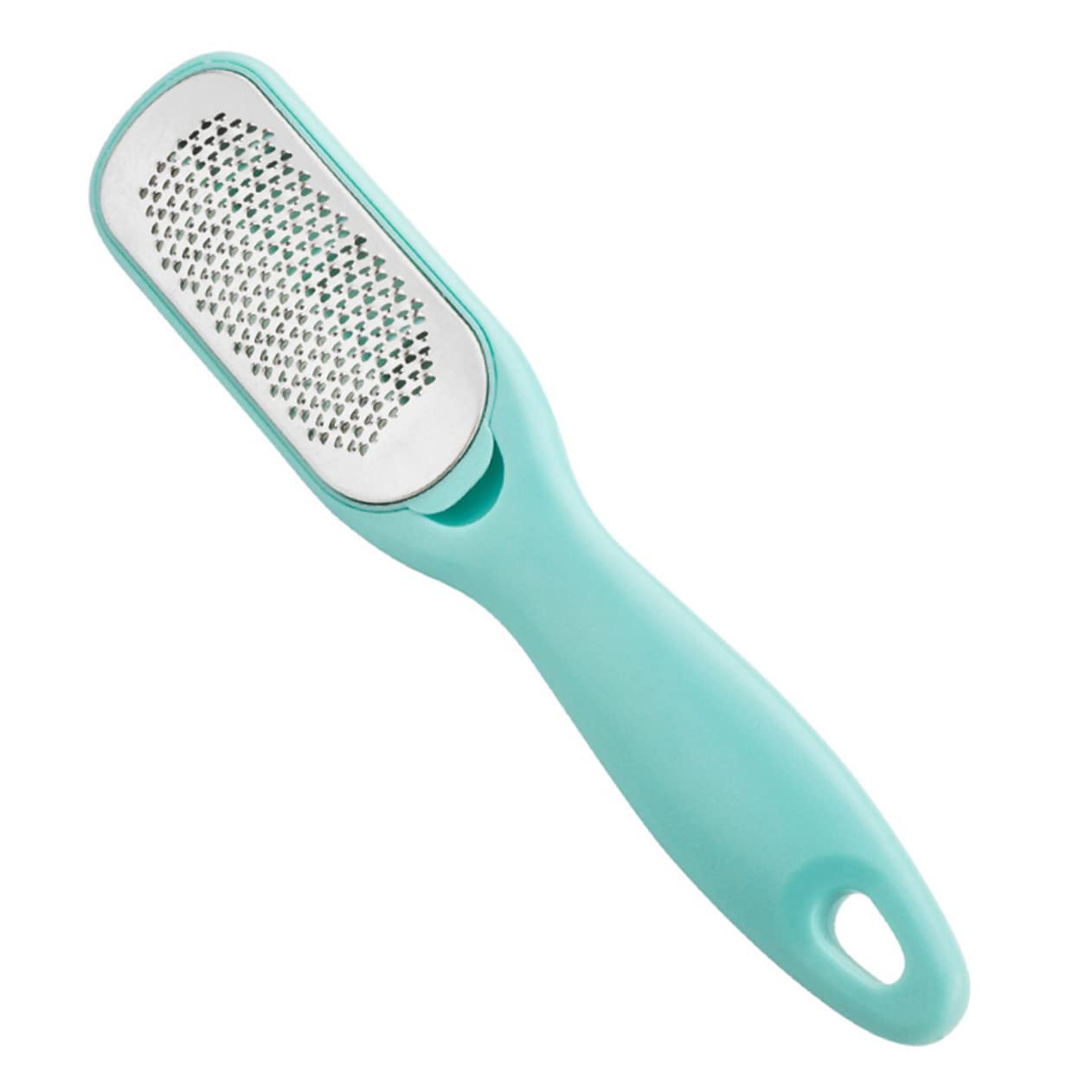 FOMIYES Stainless Steel Dual Sided Foot File - Metal Pedicure Grater & Callus Remover for Heel Care, Professional Metal Scrubber & Spatula for Dead Skin Removal - Perfect for Home Pedicure & Foot Spa Treatments