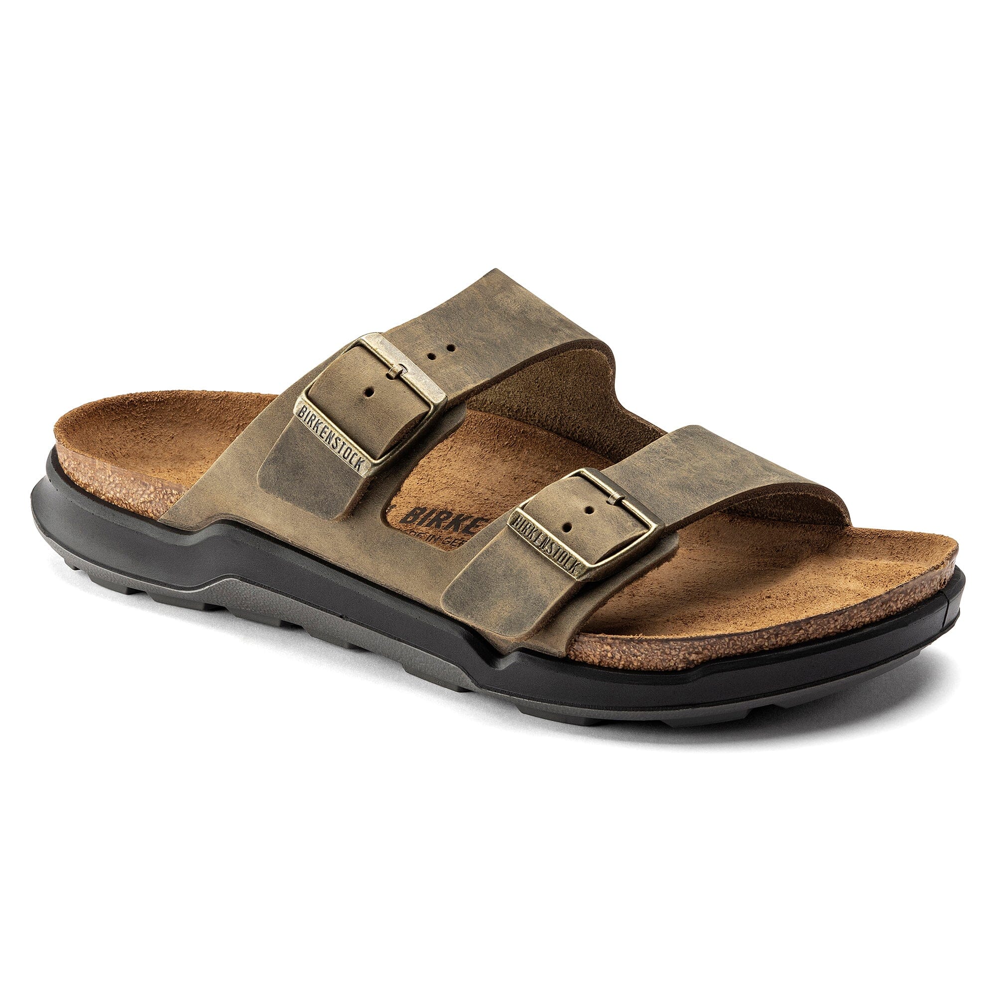 Birkenstock Arizona Rugged Men's Sandals - Premium Oiled Leather Footbed - Comfortable & Durable for Outdoor, Casual Wear & Everyday Use