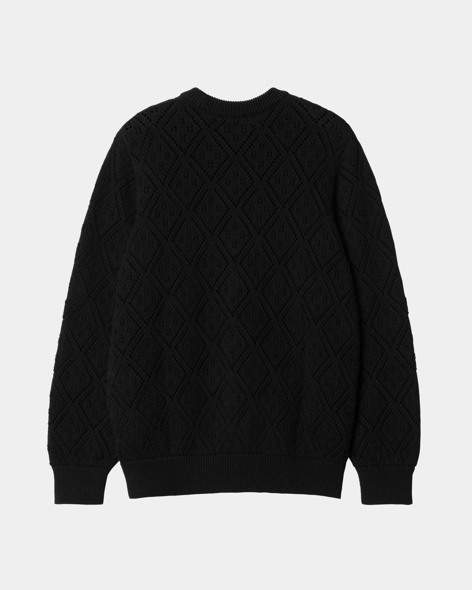 Kaley Sweater Women's Black Knit Pullover | Cozy Casual Winter Wear for Office & Outings