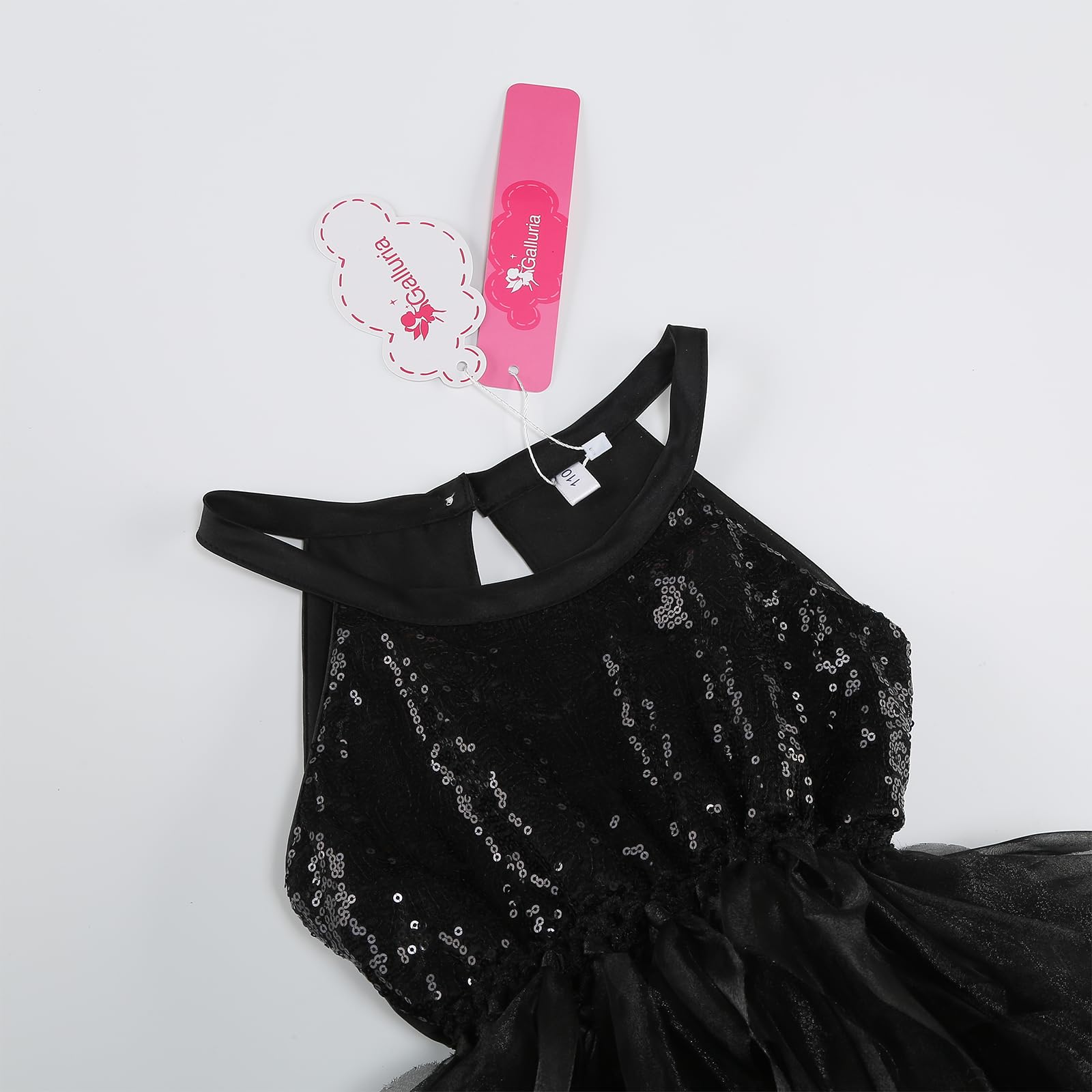 Sparkly Sequin Tutu Dress for Girls - Princess Birthday Party Outfit, Fairy Toddler Tulle Dress for Fancy Occasions, Halloween, Pageants & Special Events