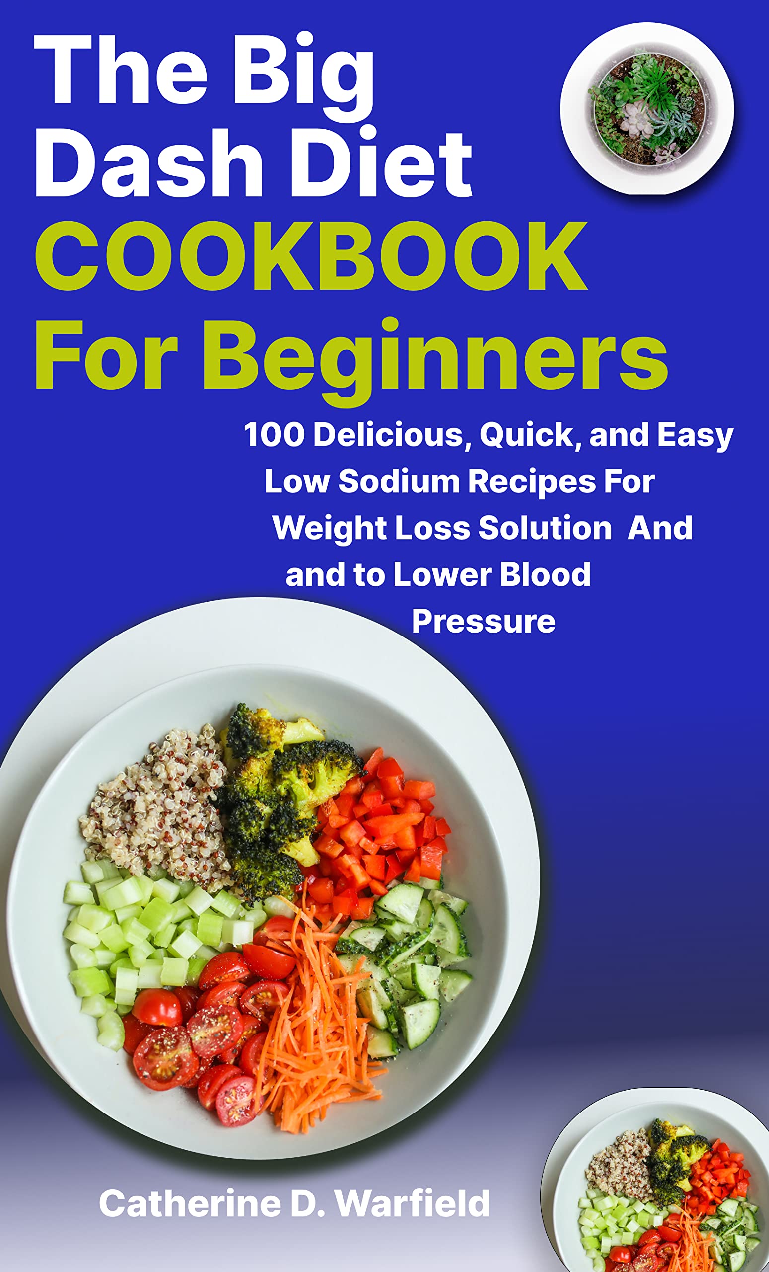 The Big Dash Diet Cookbook for Beginners: 100 Delicious, Quick & Easy Low Sodium Recipes for Weight Loss & Lowering Blood Pressure | Healthy Heart Meals & Family Dinner Ideas